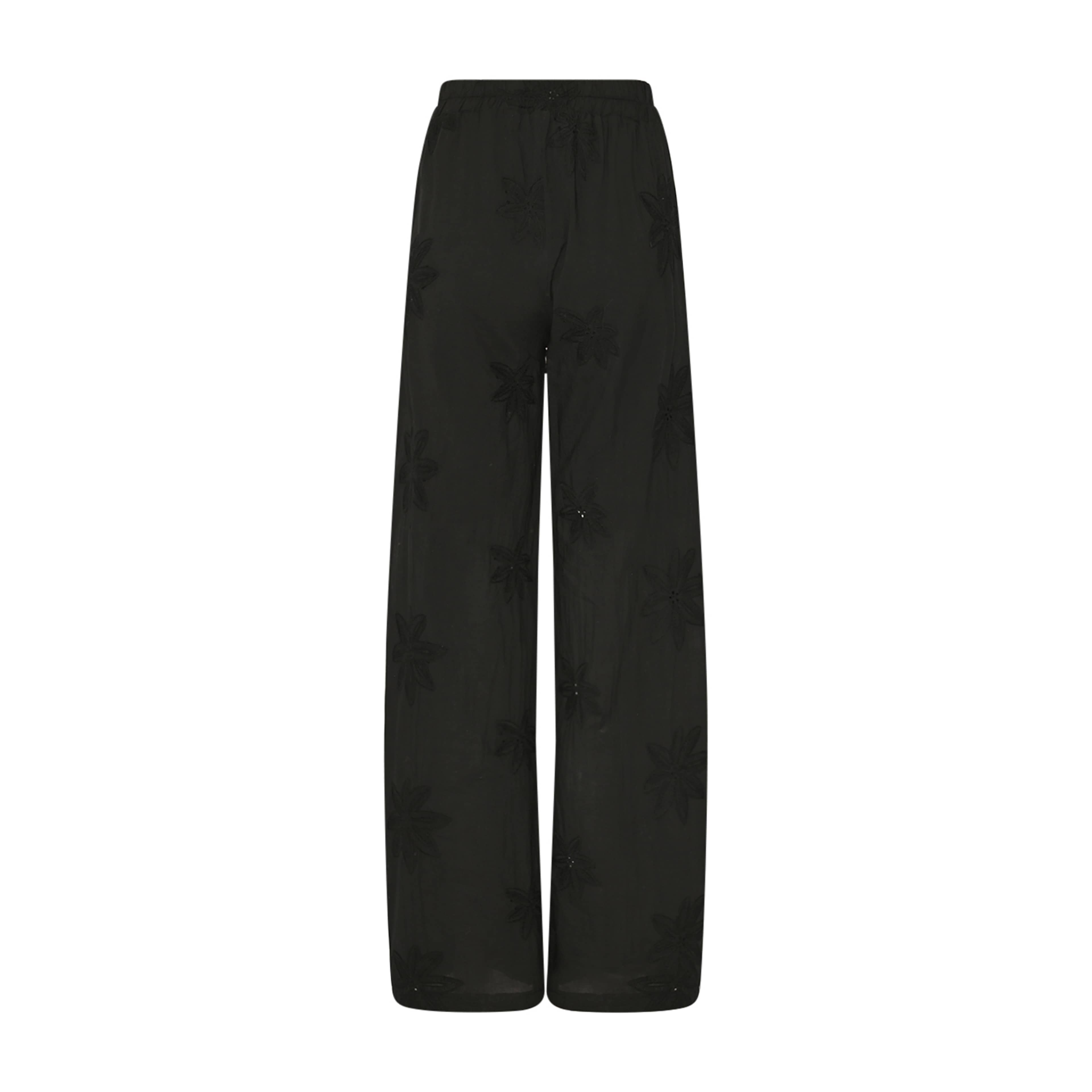 Idahlia, Pants, Cotton - Black