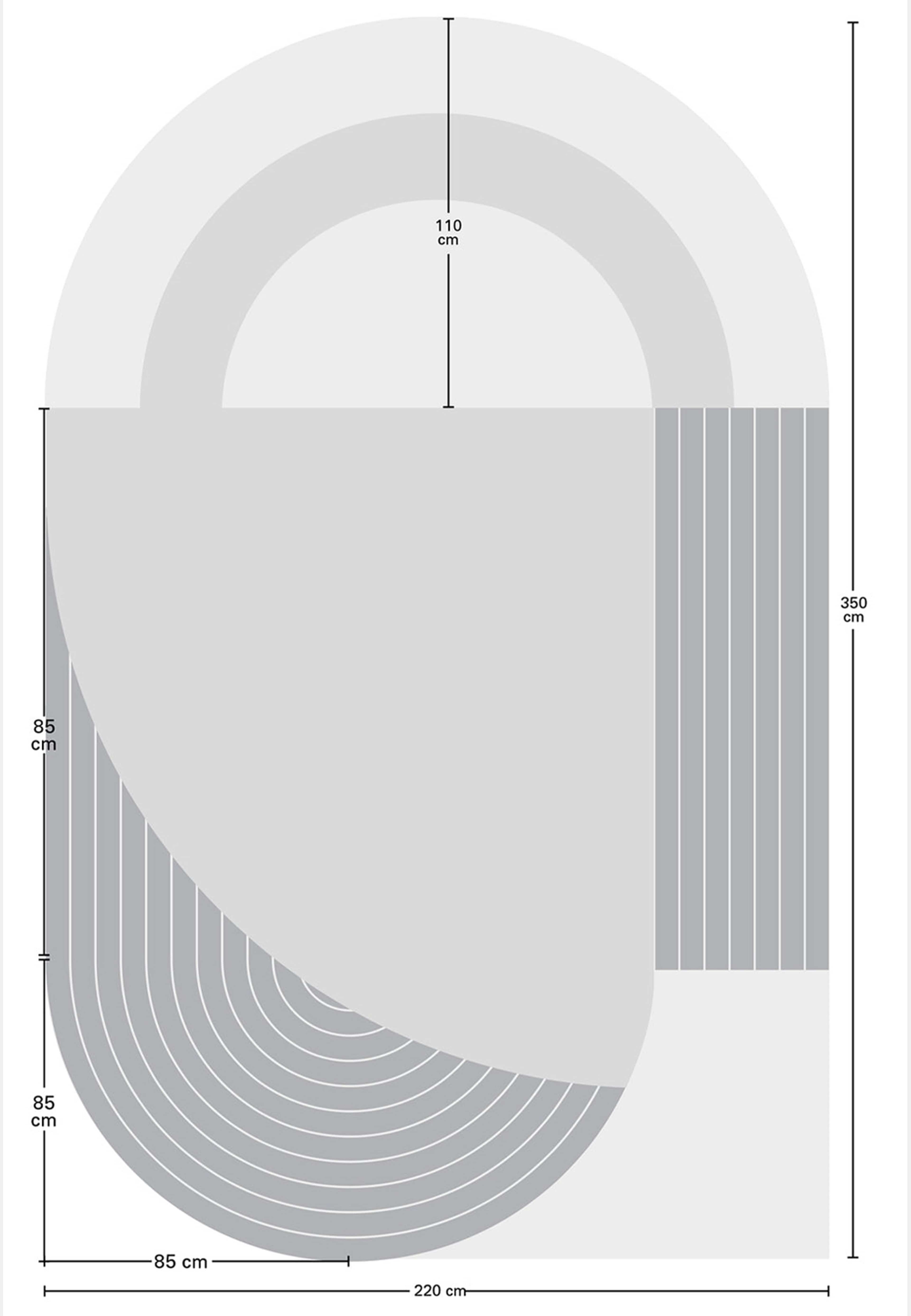 Circular Ullmatta Sage, från Layered, i färgen green. Klicka för att öppna bilden i stort format