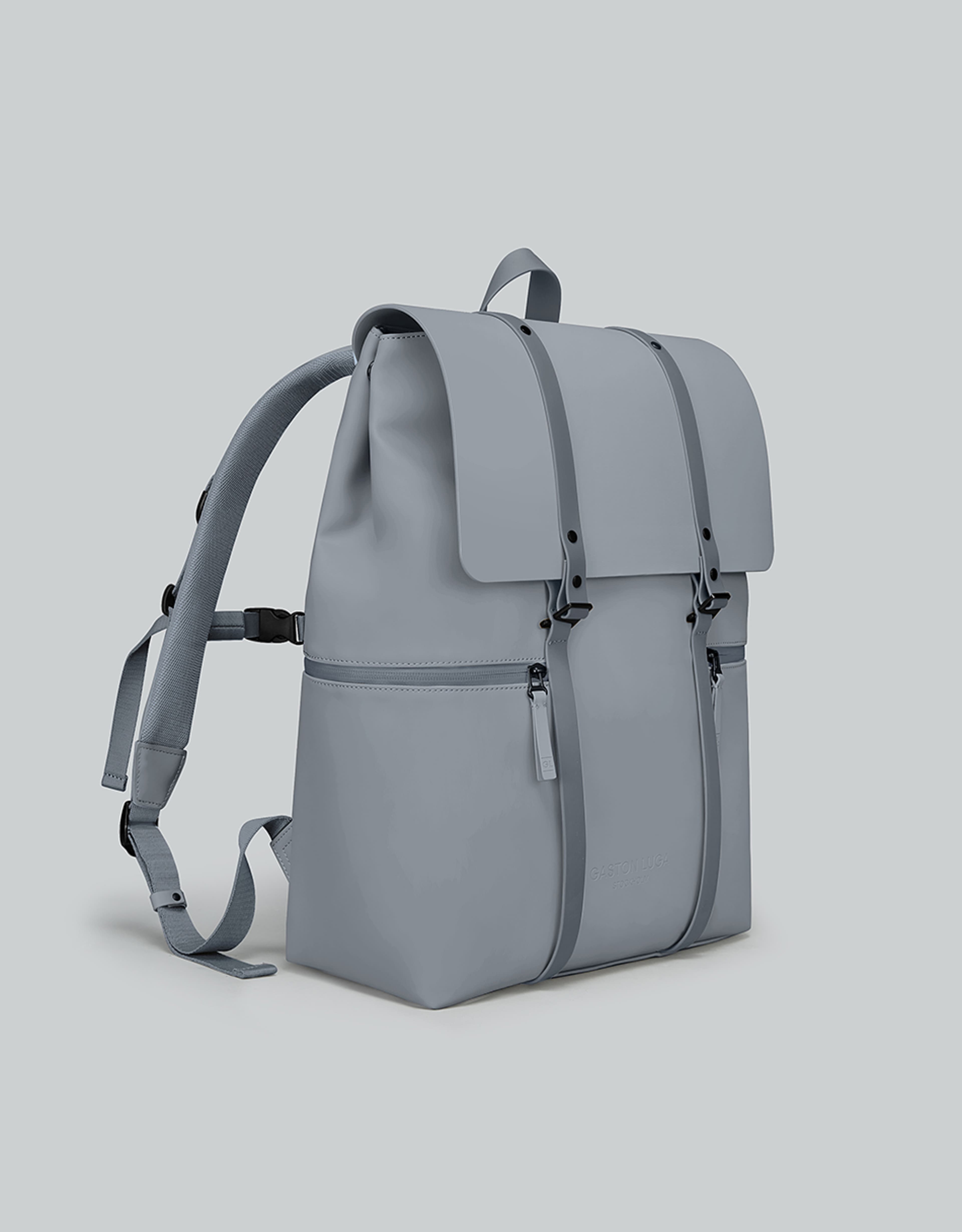 Spläsh 2.0 Backpack - 16", från Gaston Luga, i färgen granite. Klicka för att öppna bilden i stort format