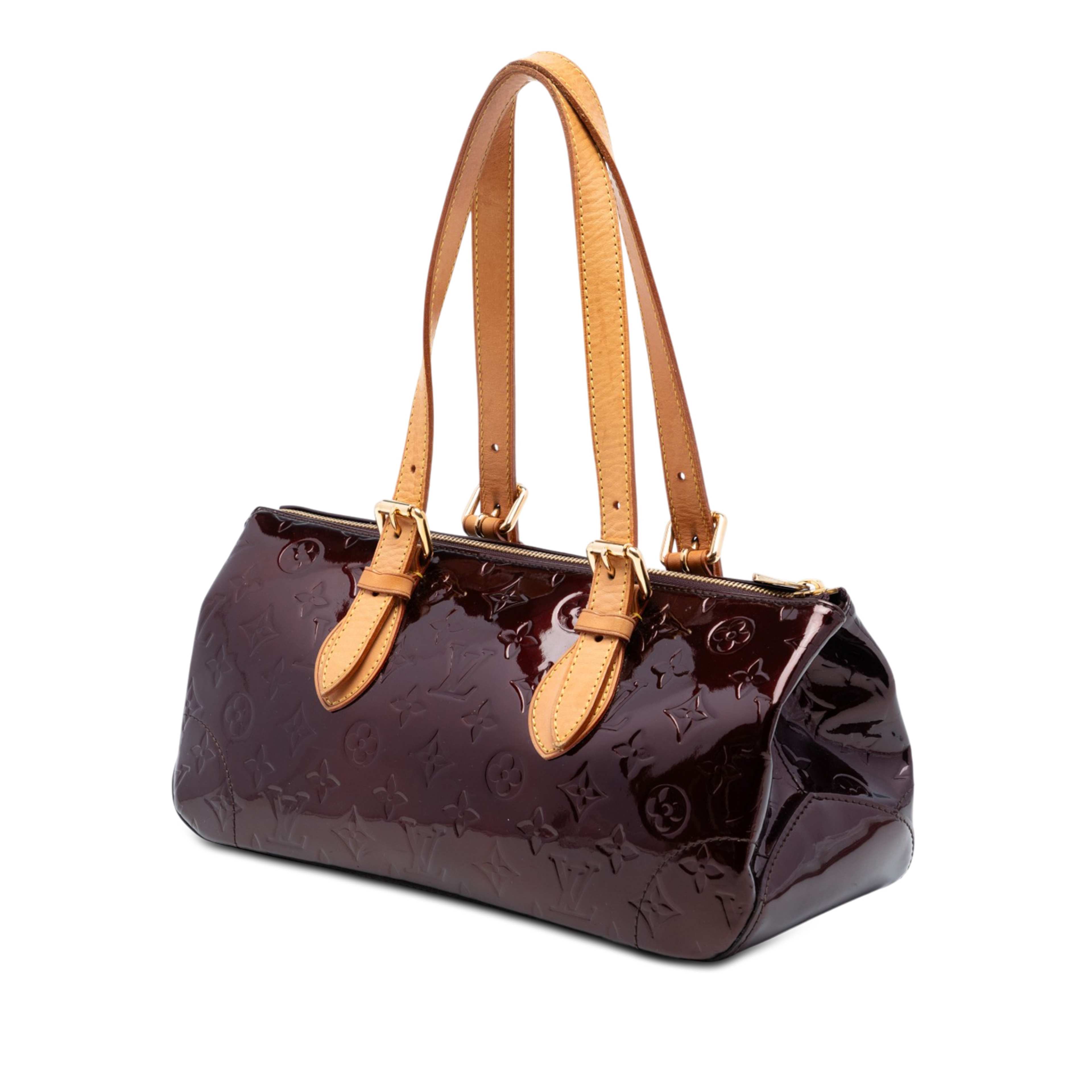 Louis Vuitton Monogram Vernis Rosewood Avenue, från Luxclusif, i färgen purple. Klicka för att öppna bilden i stort format