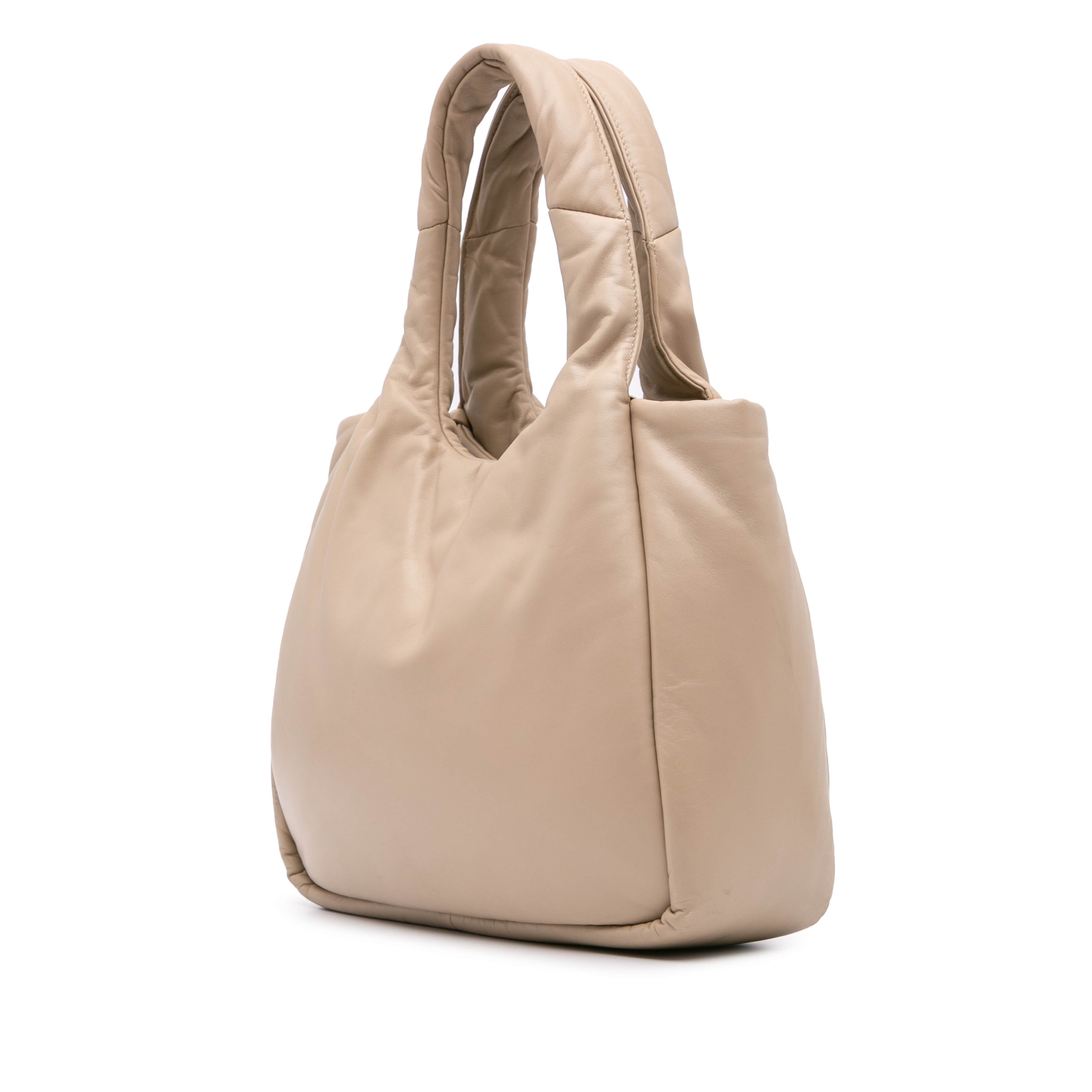 Prada Medium Nappa Soft Padded Double Handled Bag
