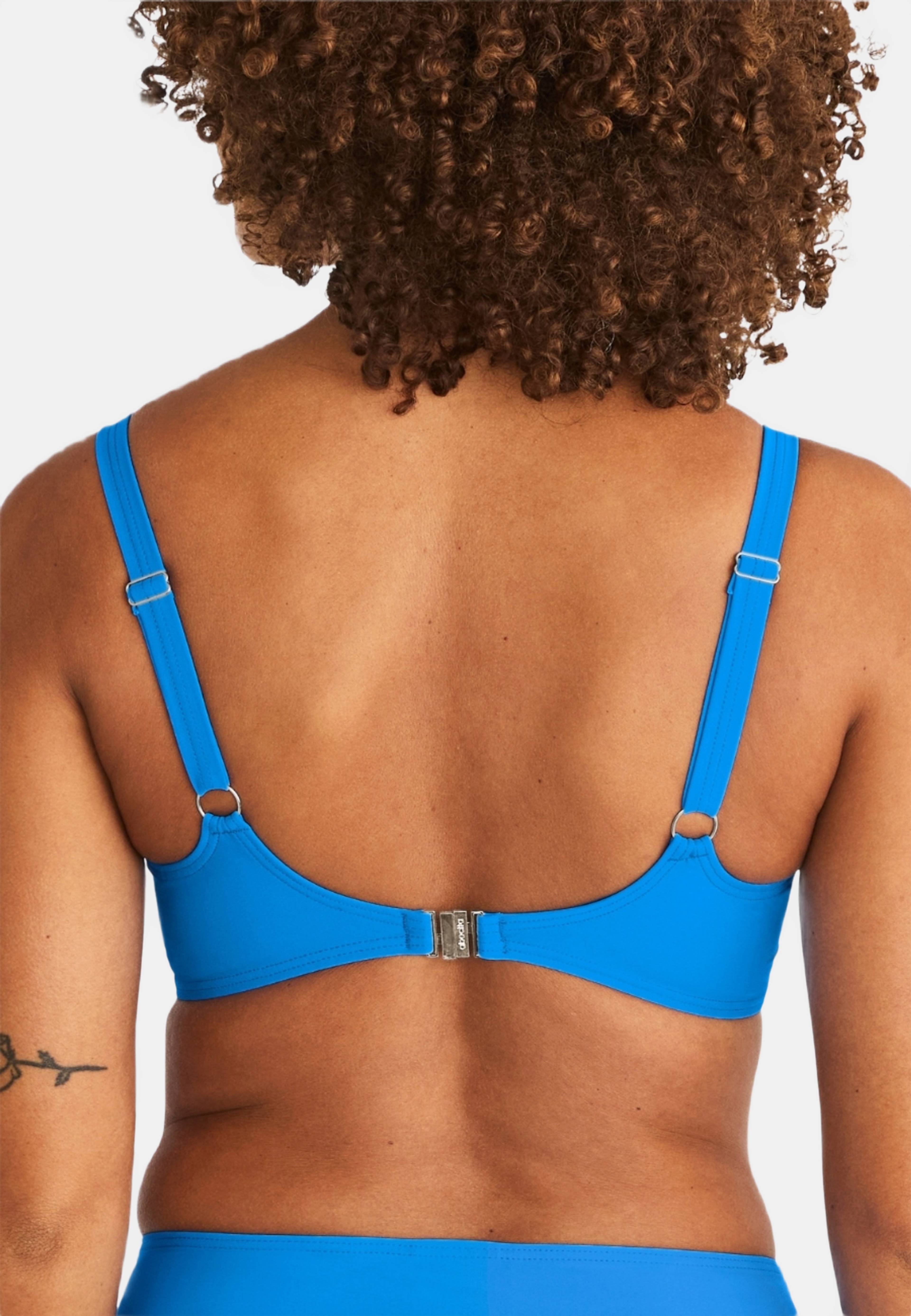 Bahamas Excellent Bikini-bh Med Bygel, från Swegmark, i färgen ibiza blue. Klicka för att öppna bilden i stort format