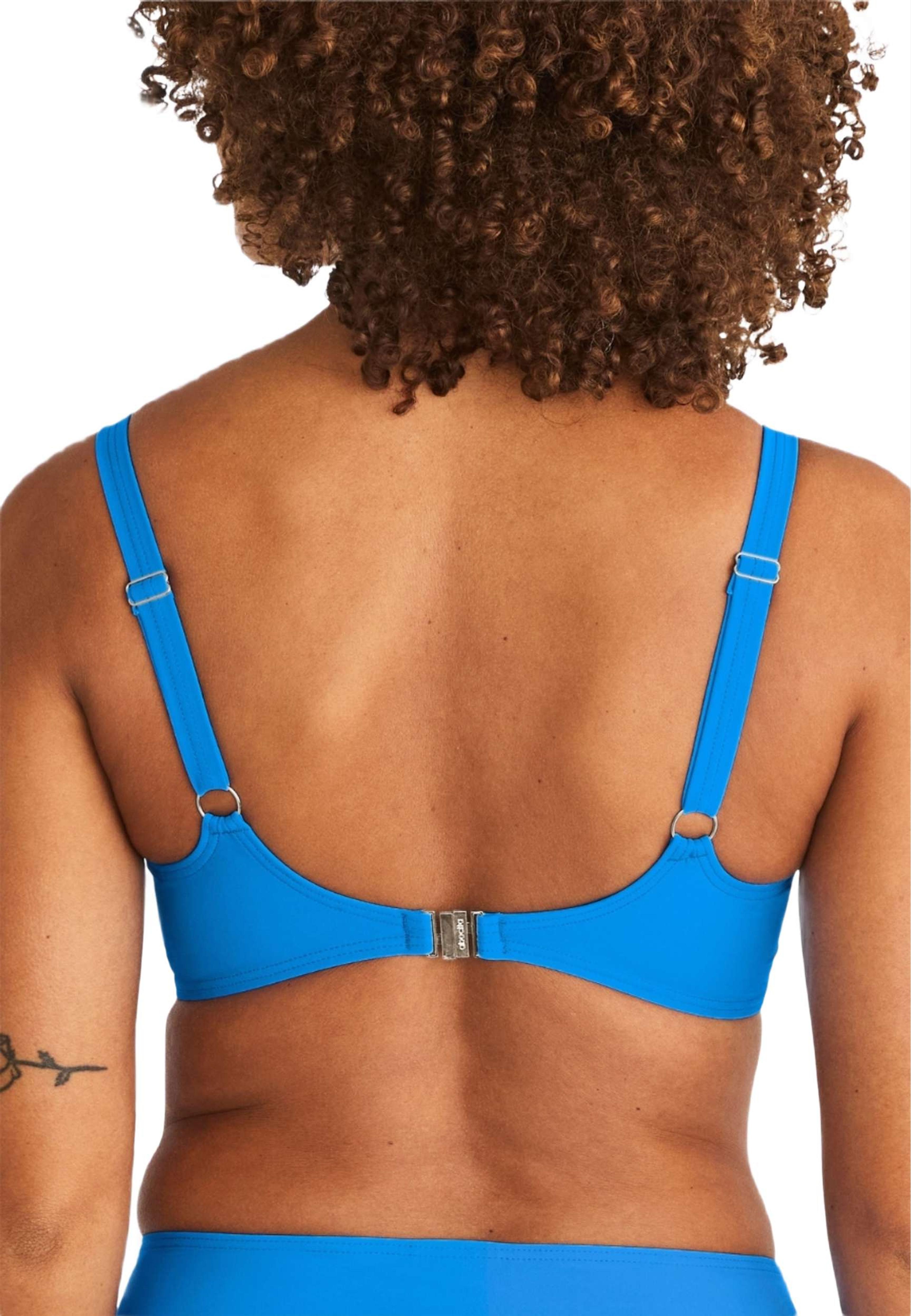 Bahamas Excellent Bikini-bh Med Bygel, från Swegmark, i färgen ibiza blue. Klicka för att öppna bilden i stort format