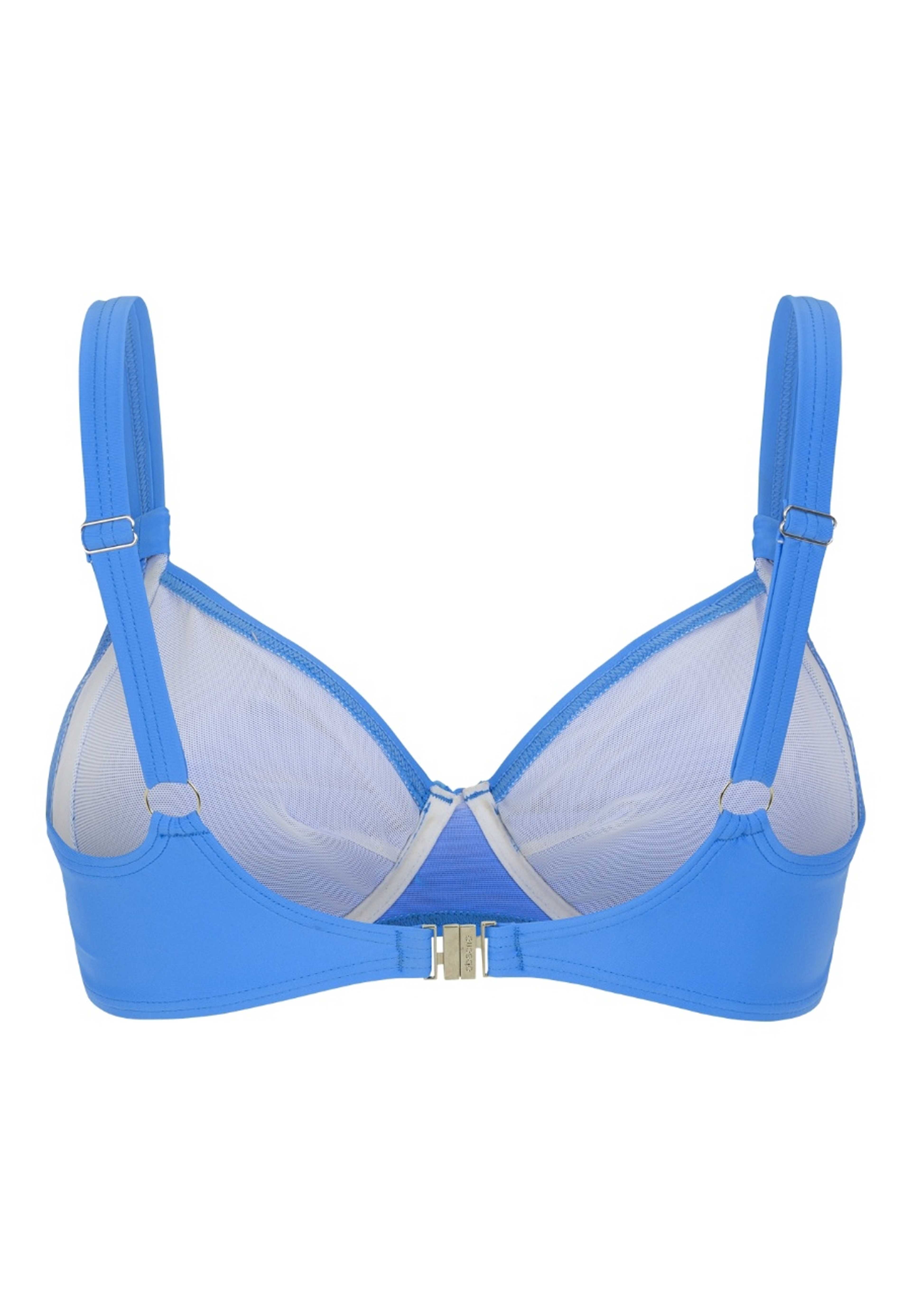 Bahamas Excellent Bikini-bh Med Bygel, från Swegmark, i färgen blå. Klicka för att öppna bilden i stort format