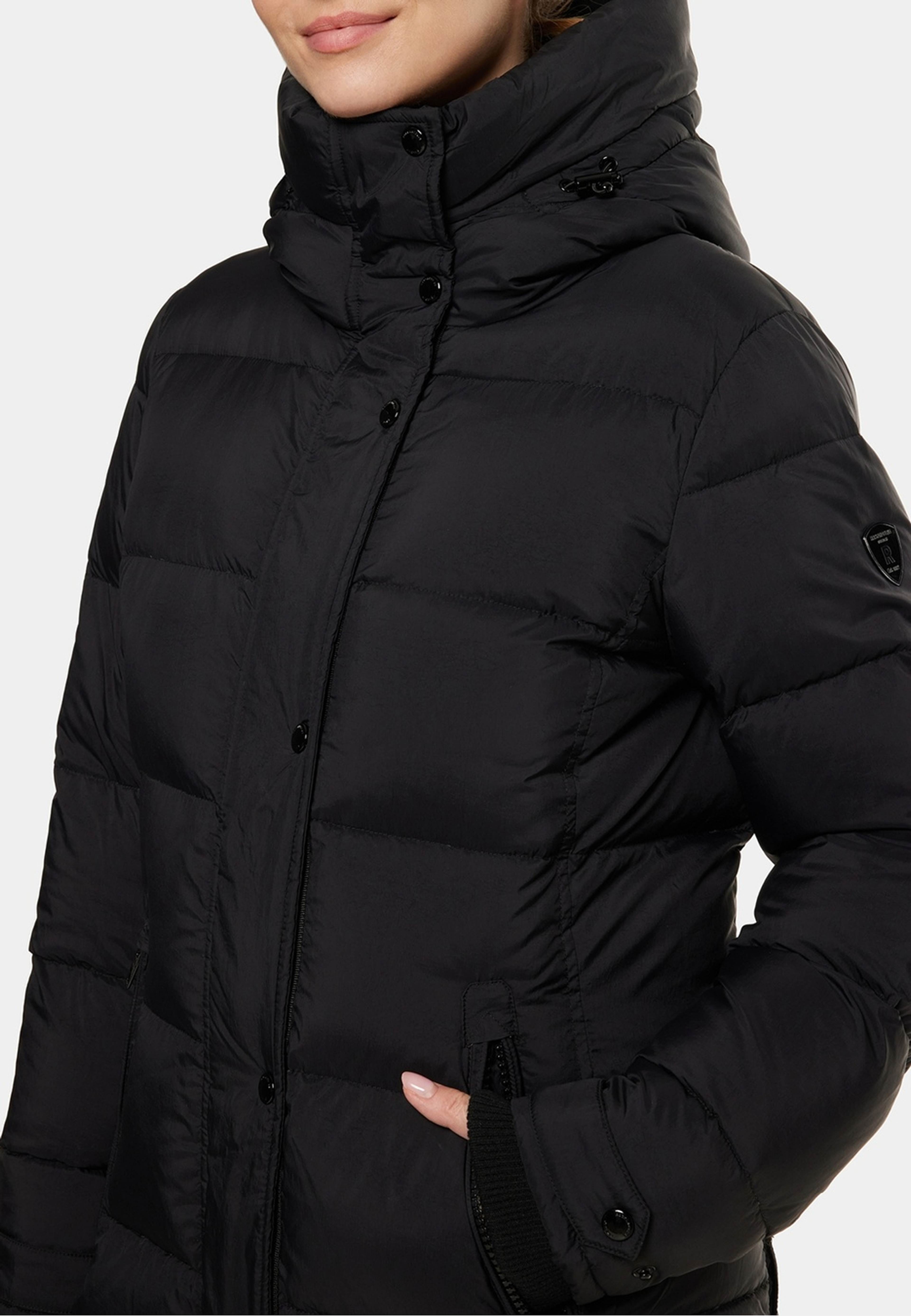 Falcon Mid Coat, från ROCKANDBLUE, i färgen black. Klicka för att öppna bilden i stort format