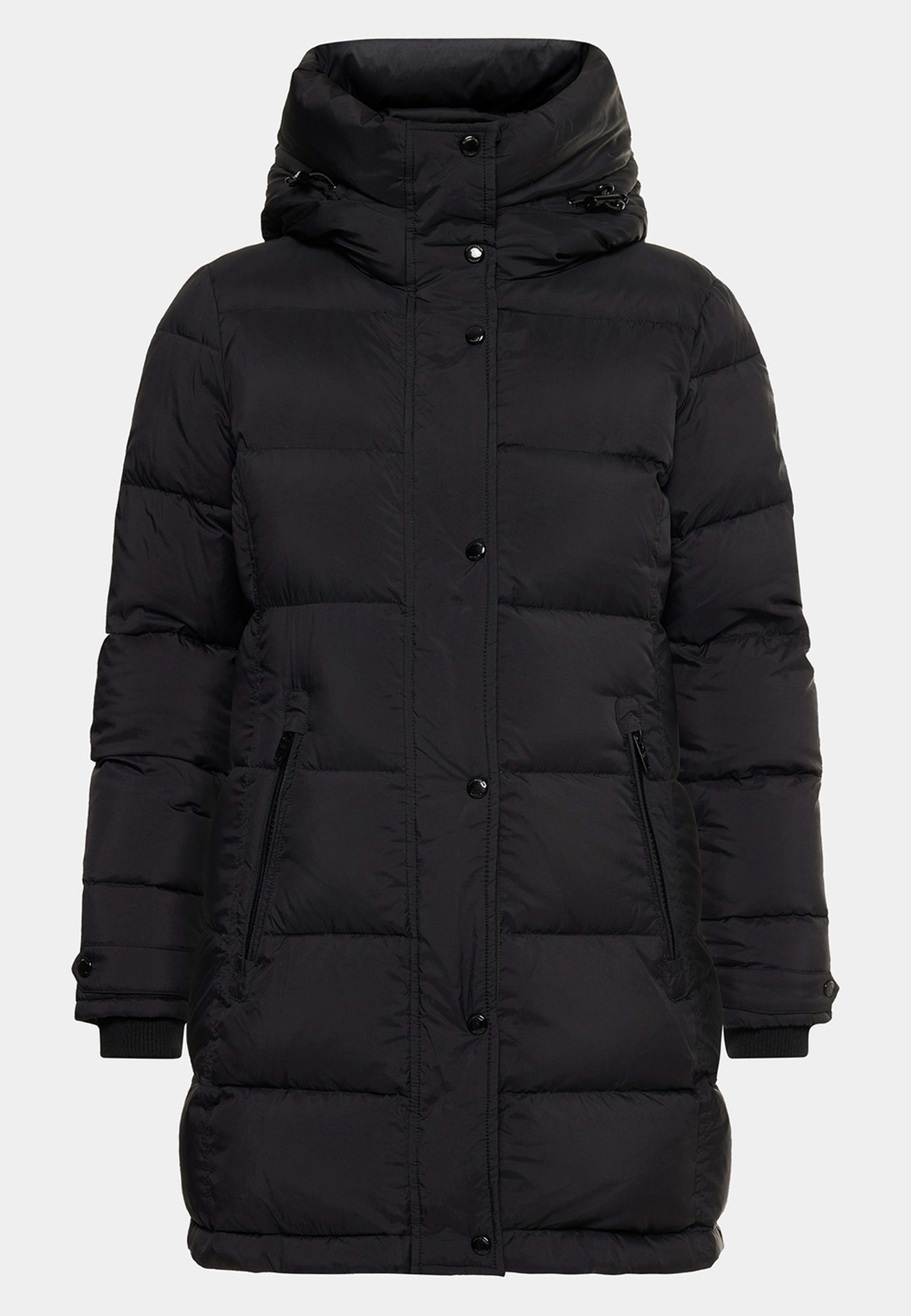 Falcon Mid Coat, från ROCKANDBLUE, i färgen black. Klicka för att öppna bilden i stort format