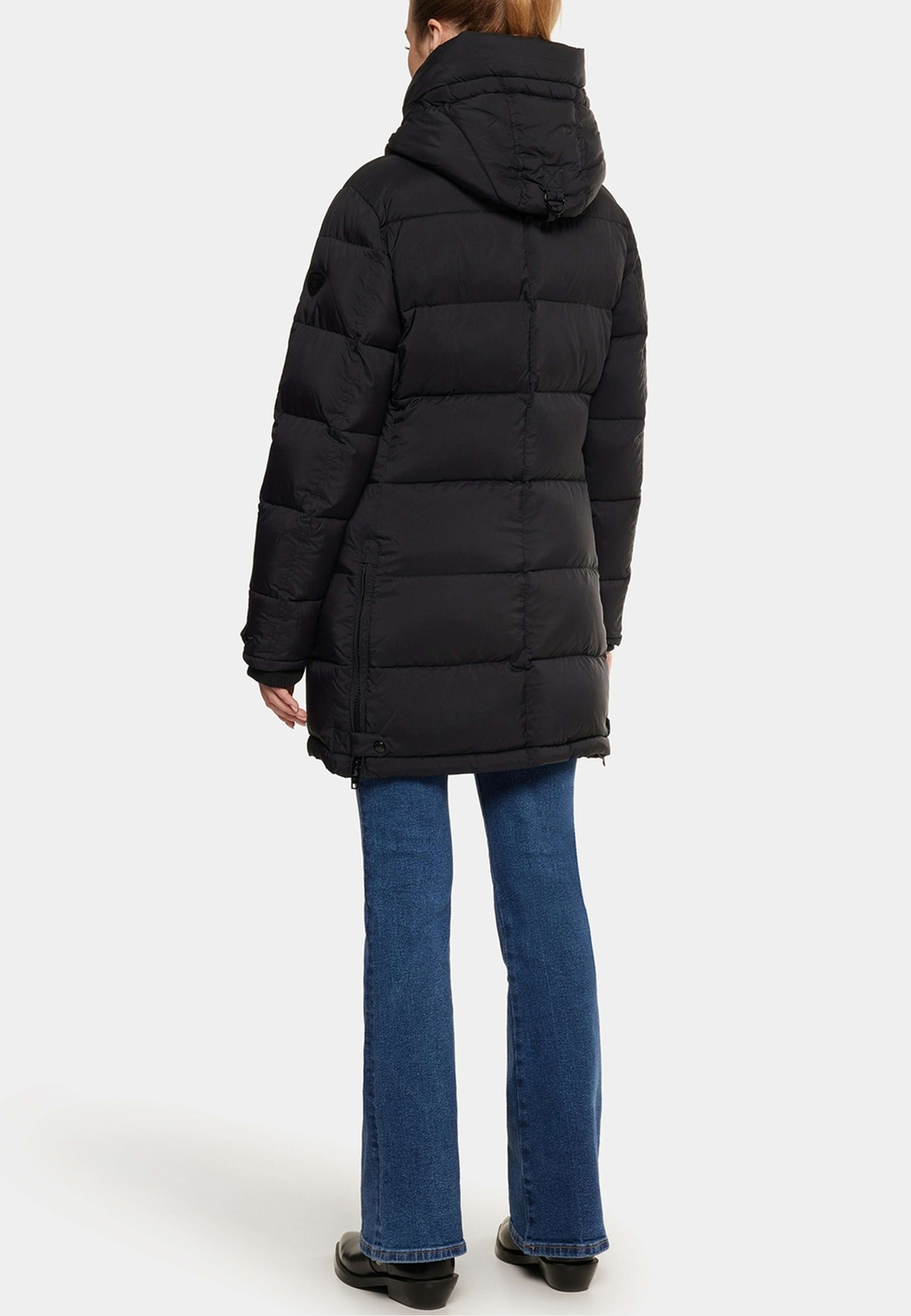 Falcon Mid Coat, från ROCKANDBLUE, i färgen black. Klicka för att öppna bilden i stort format