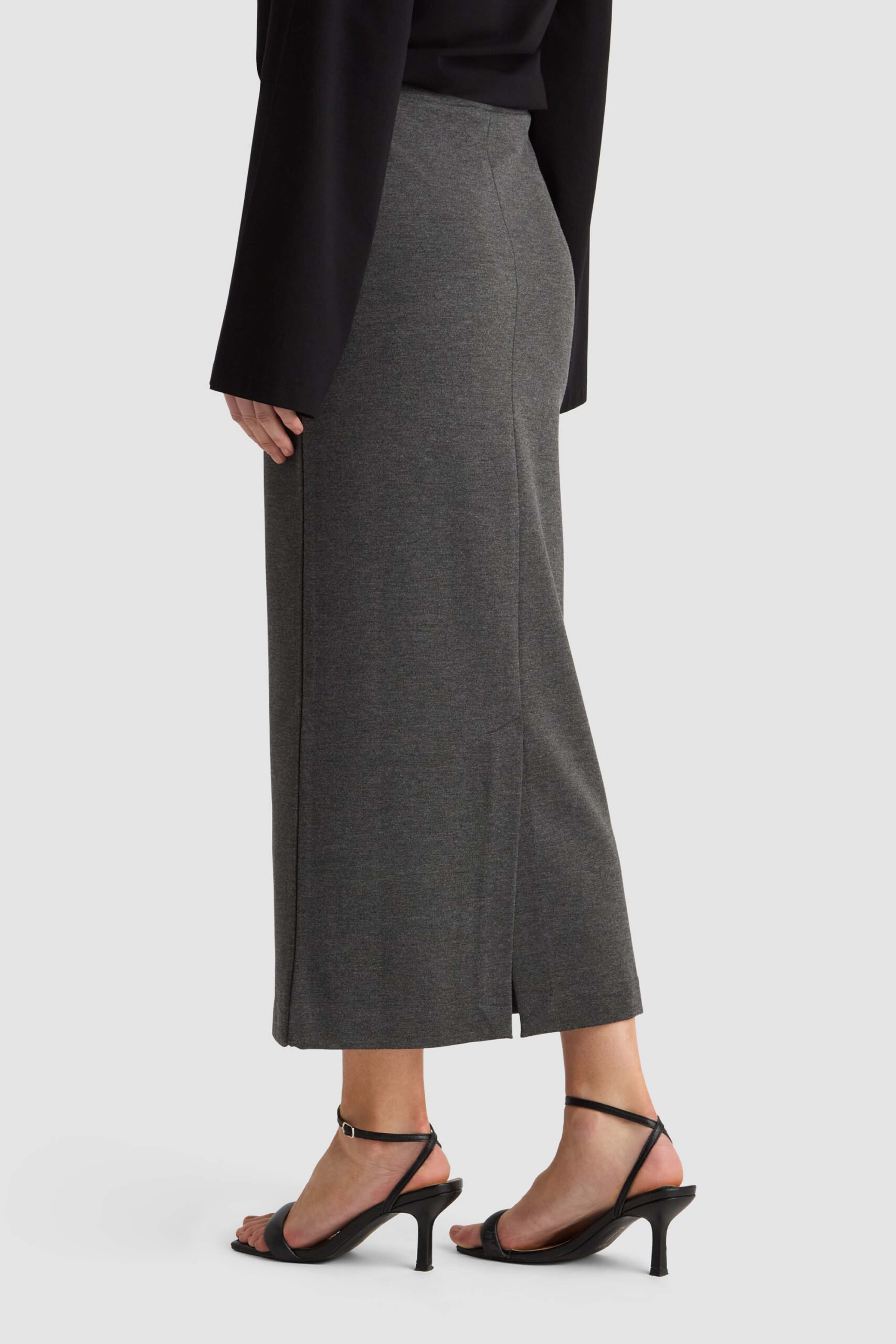 Lala Skirt - Graphite Melange