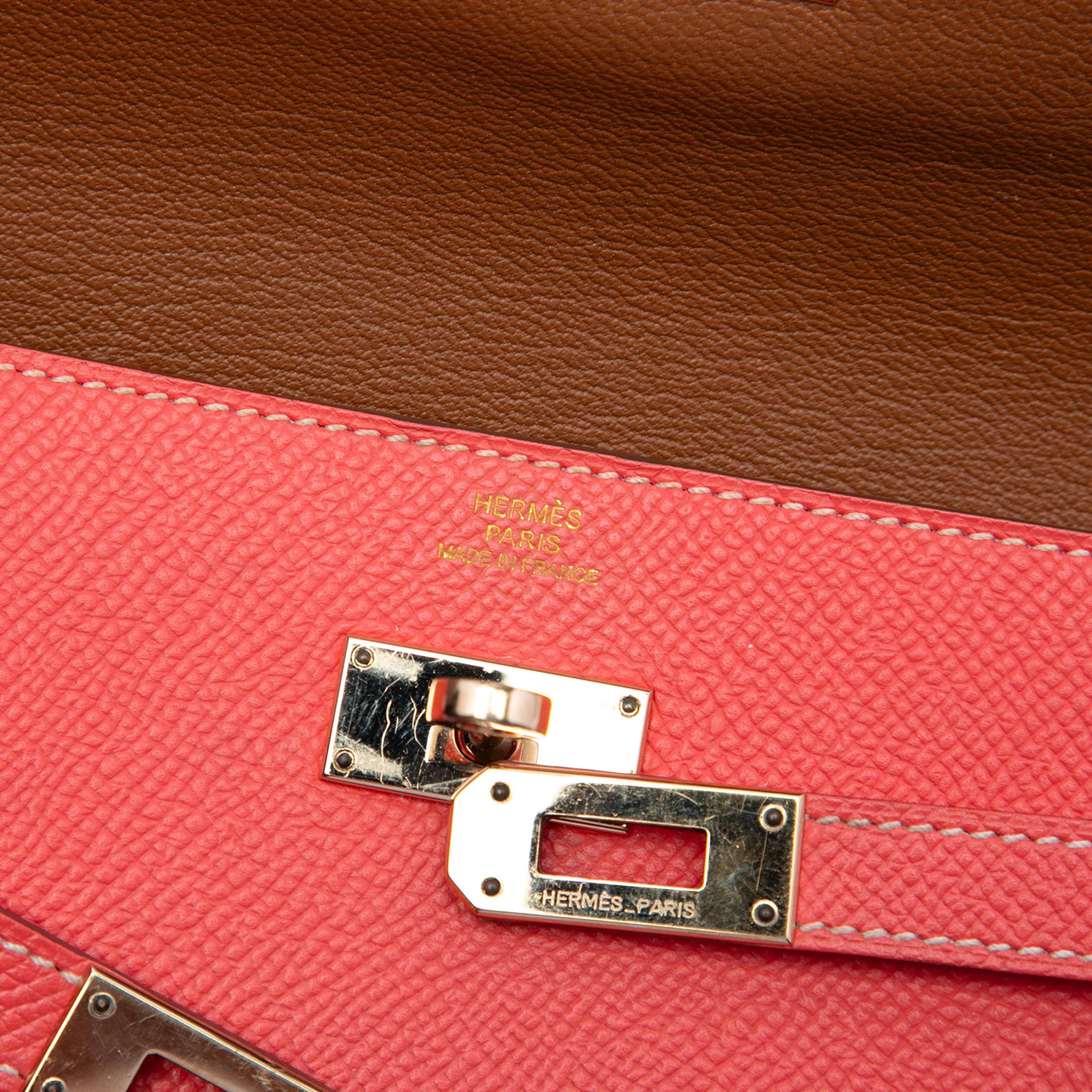Hermès Clemence Picotin Lock 18, från Luxclusif, i färgen rosa. Klicka för att öppna bilden i stort format