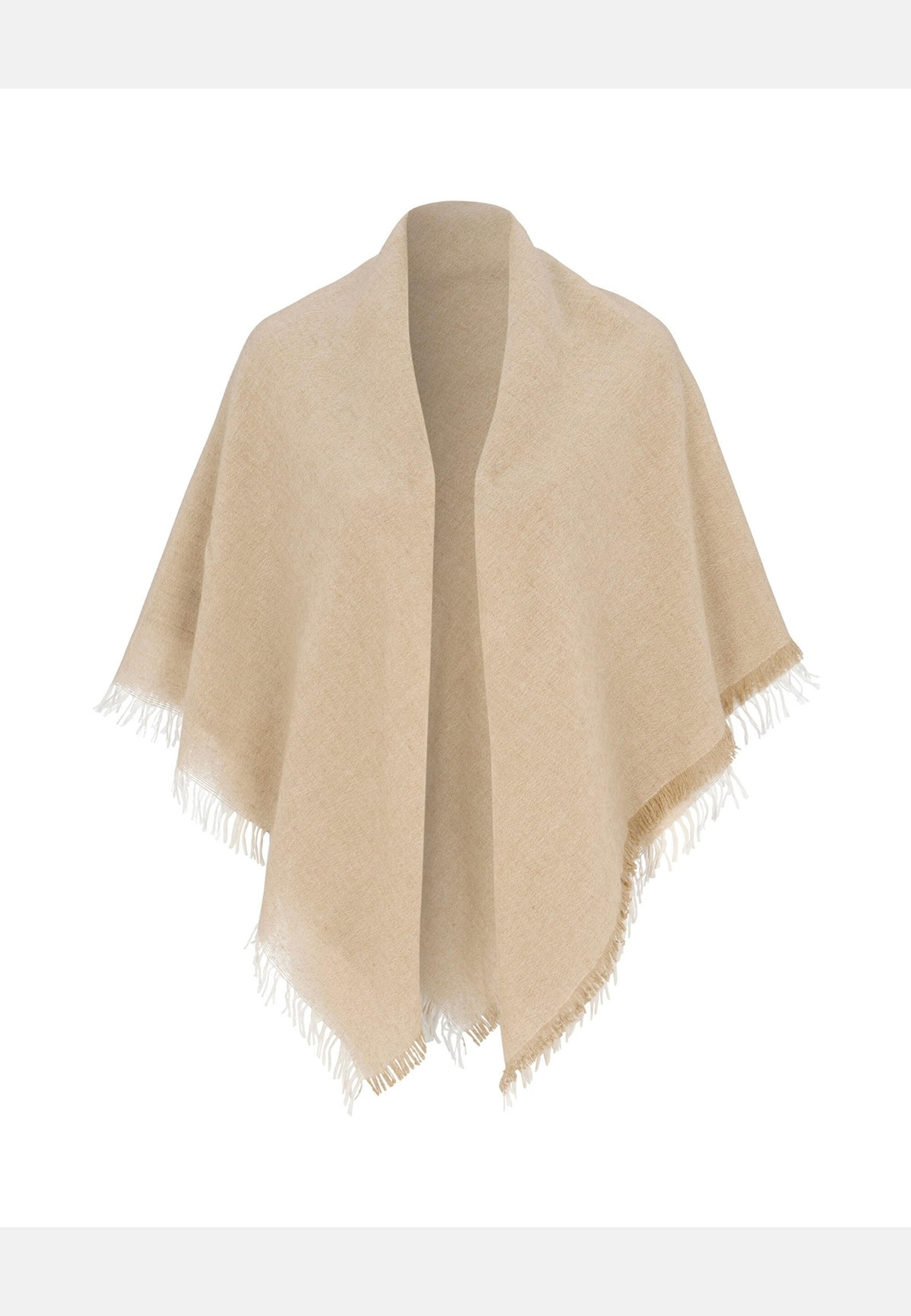 Ullscarf Ebba, från Newhouse, i färgen sand. Klicka för att öppna bilden i stort format