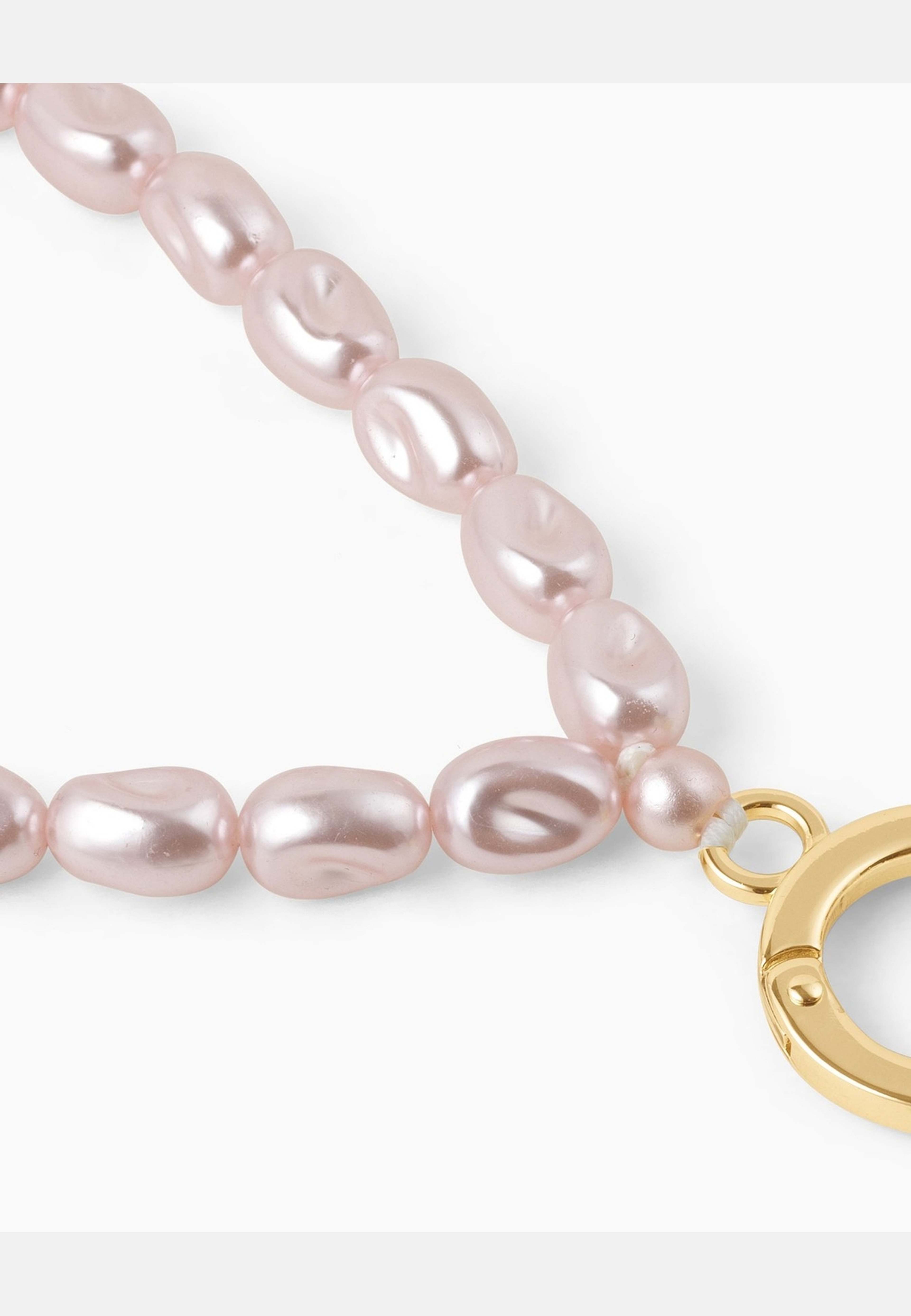 Phone Wristlet Strap Pink Pearl