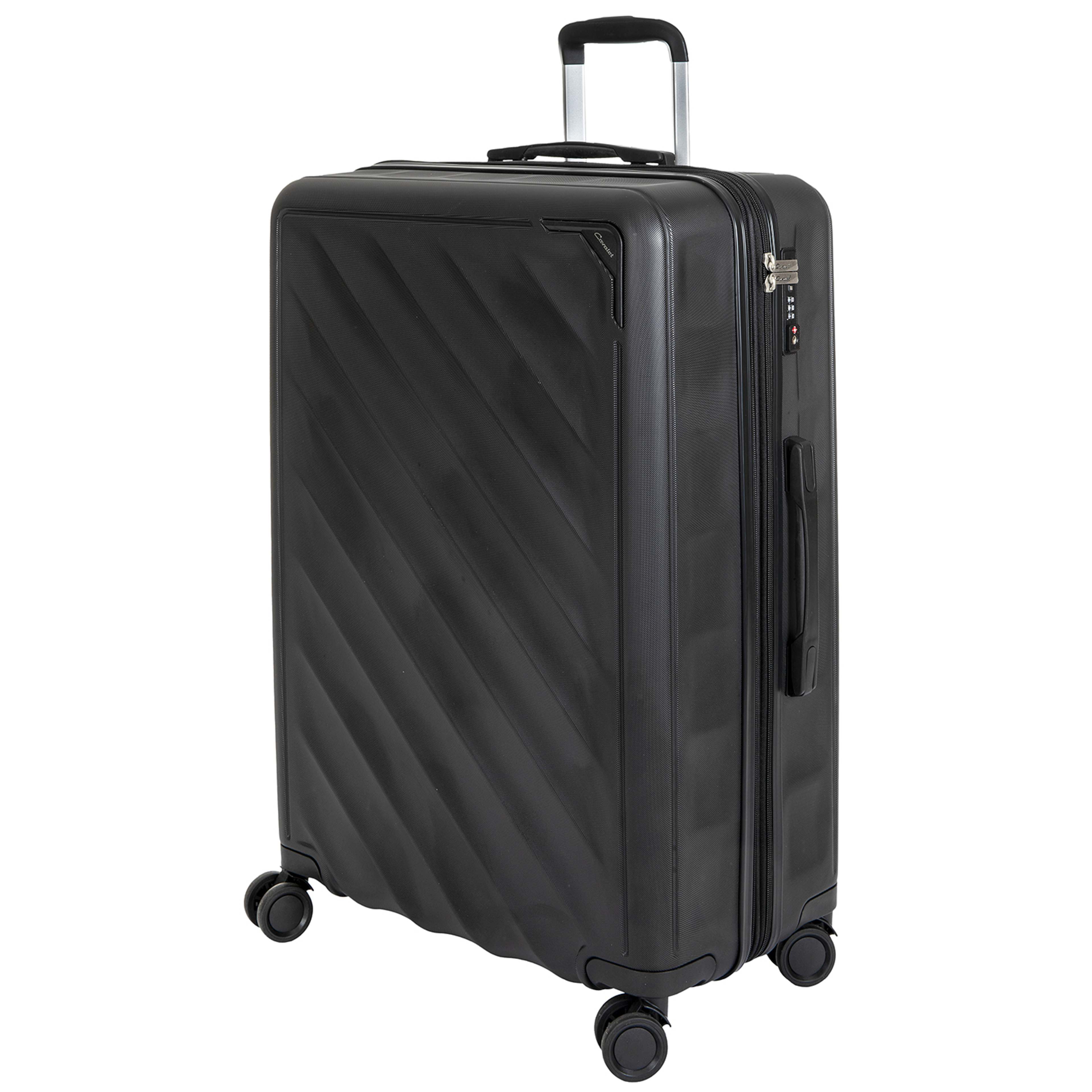 Resväskor 3-set Ystad, från Cavalet, i färgen svart. Klicka för att öppna bilden i stort format