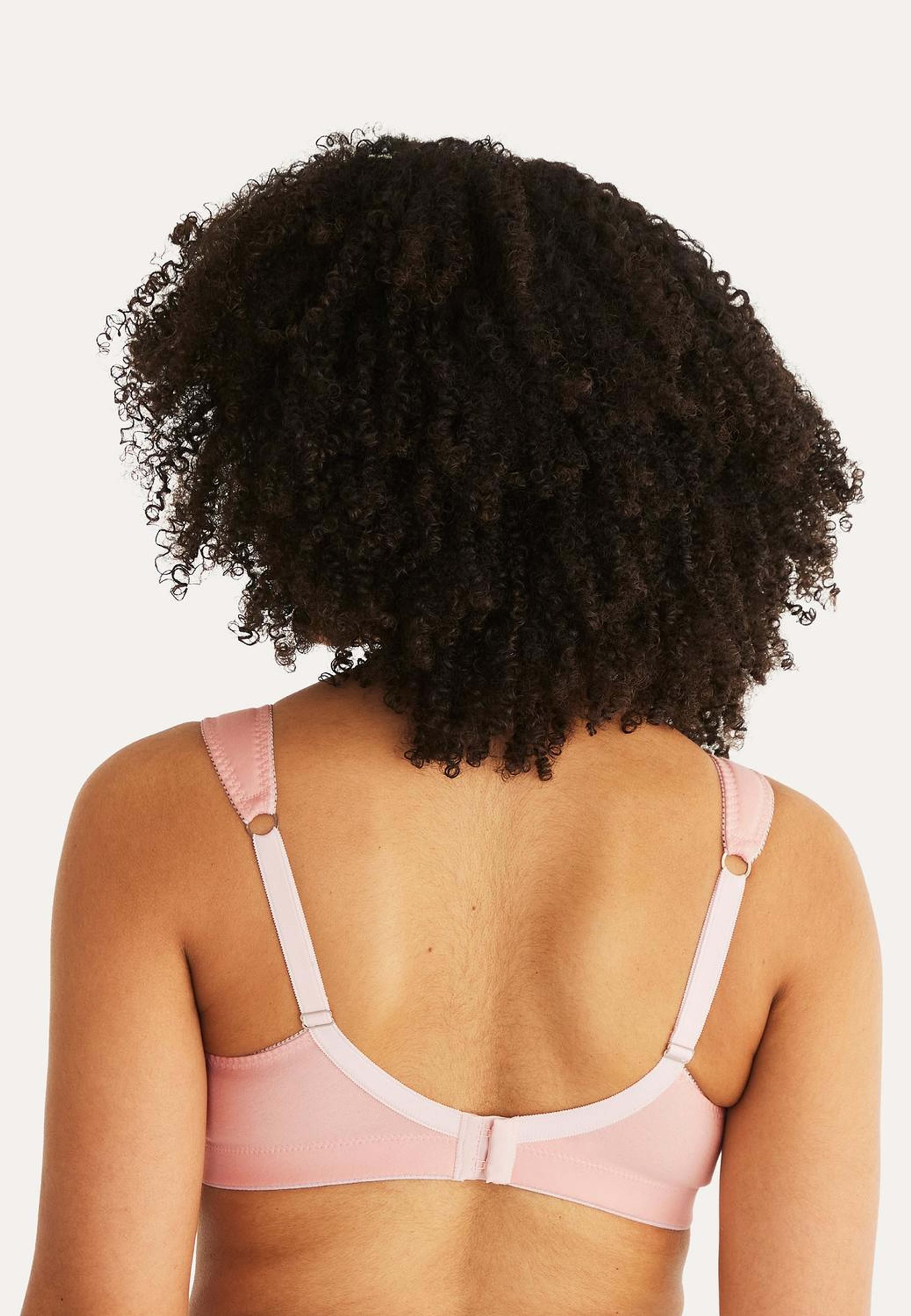 Cotton Star Bh Utan Bygel, från Swegmark, i färgen rose. Klicka för att öppna bilden i stort format