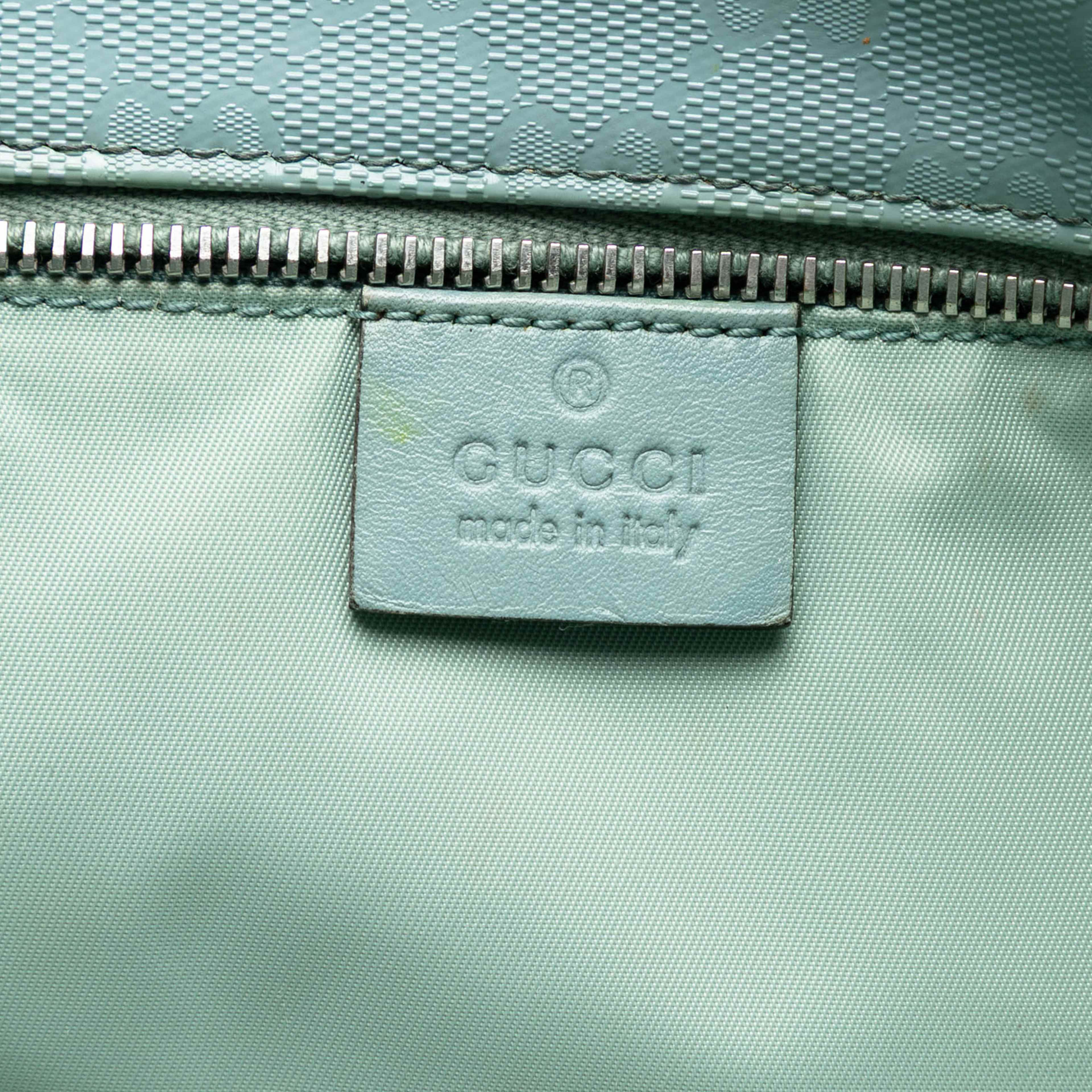 Gucci Medium Gg Imprime Tote, från Luxclusif, i färgen light blue. Klicka för att öppna bilden i stort format