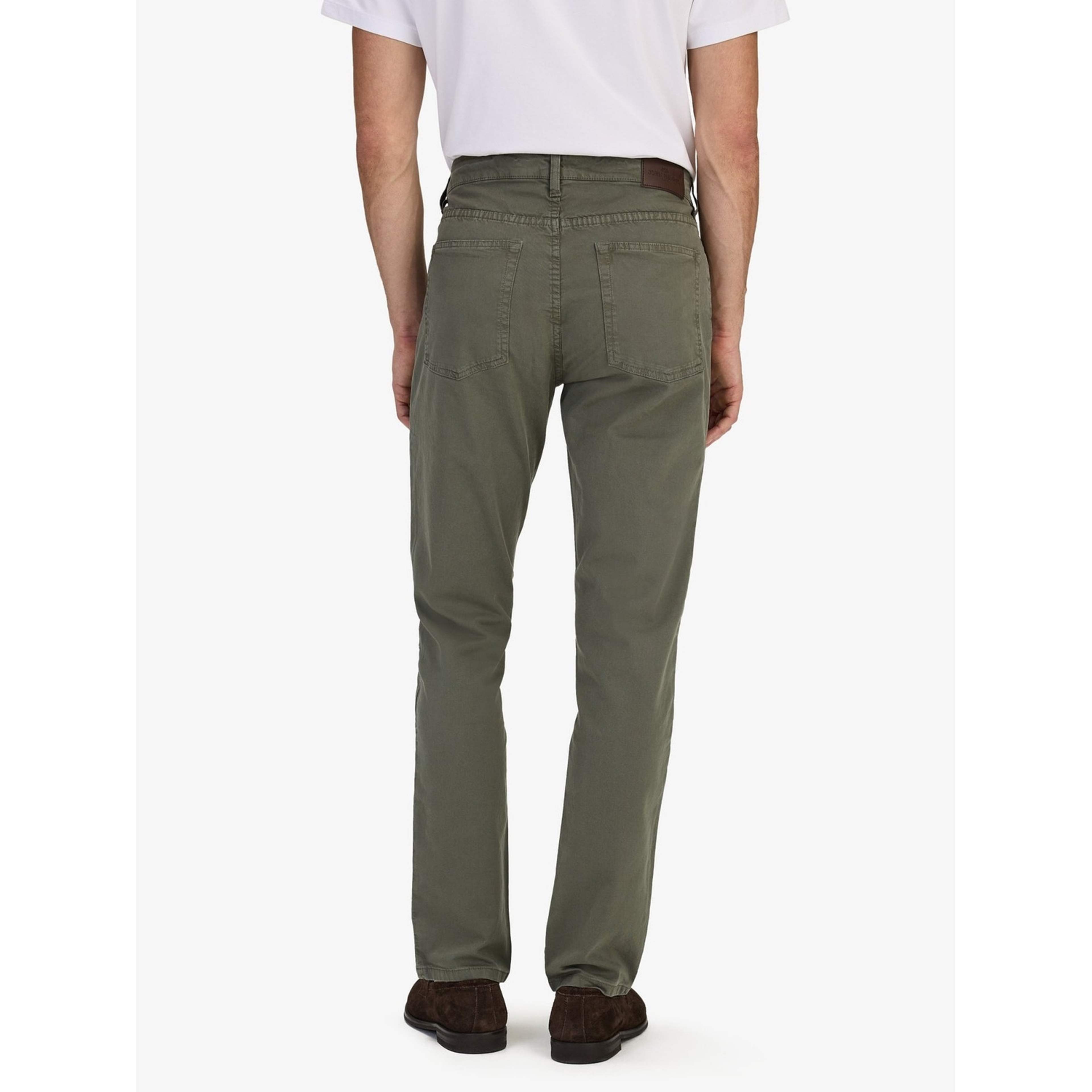 Cotton Solid 5-pocket Trousers (henri)