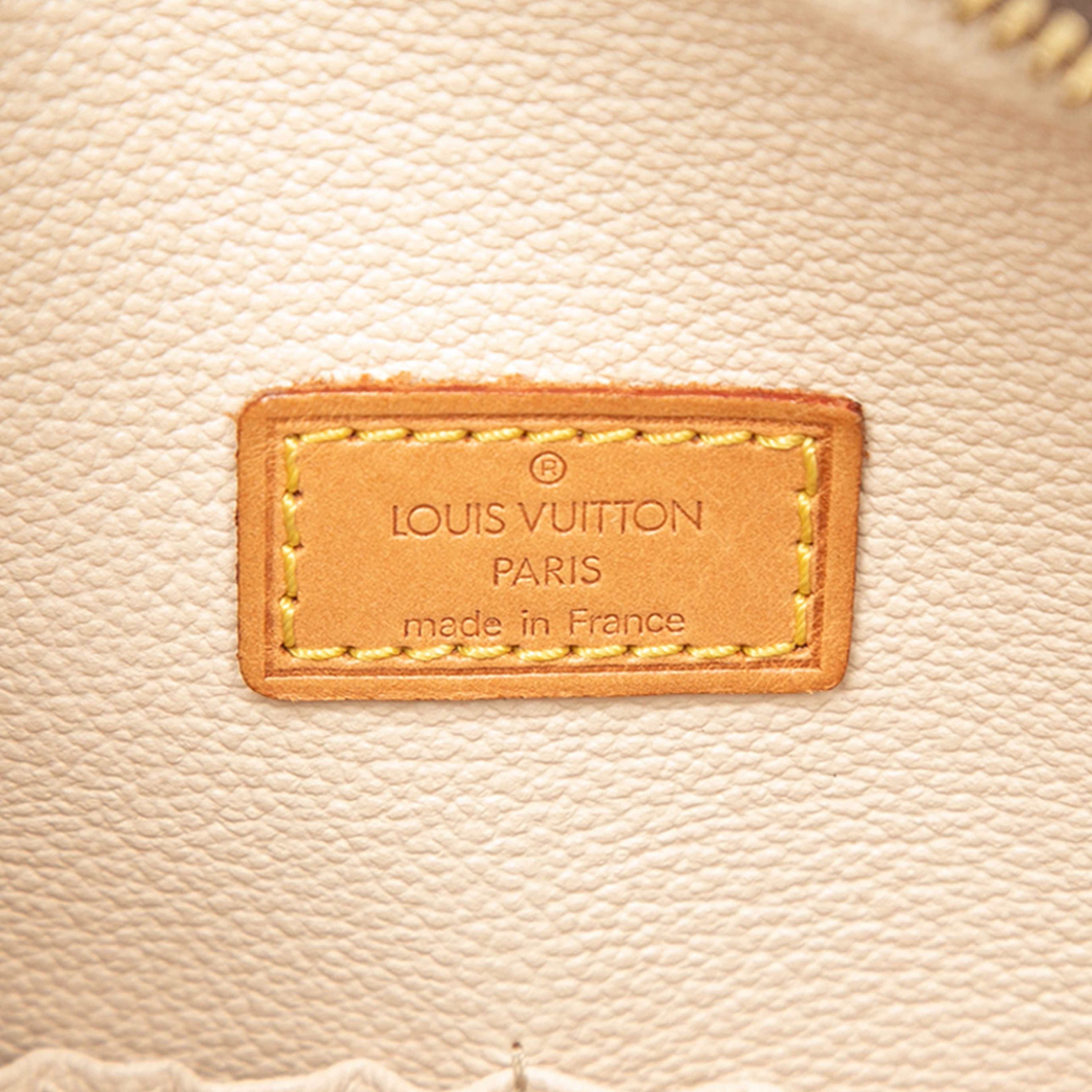Louis Vuitton Monogram Spontini, från Luxclusif, i färgen brun. Klicka för att öppna bilden i stort format