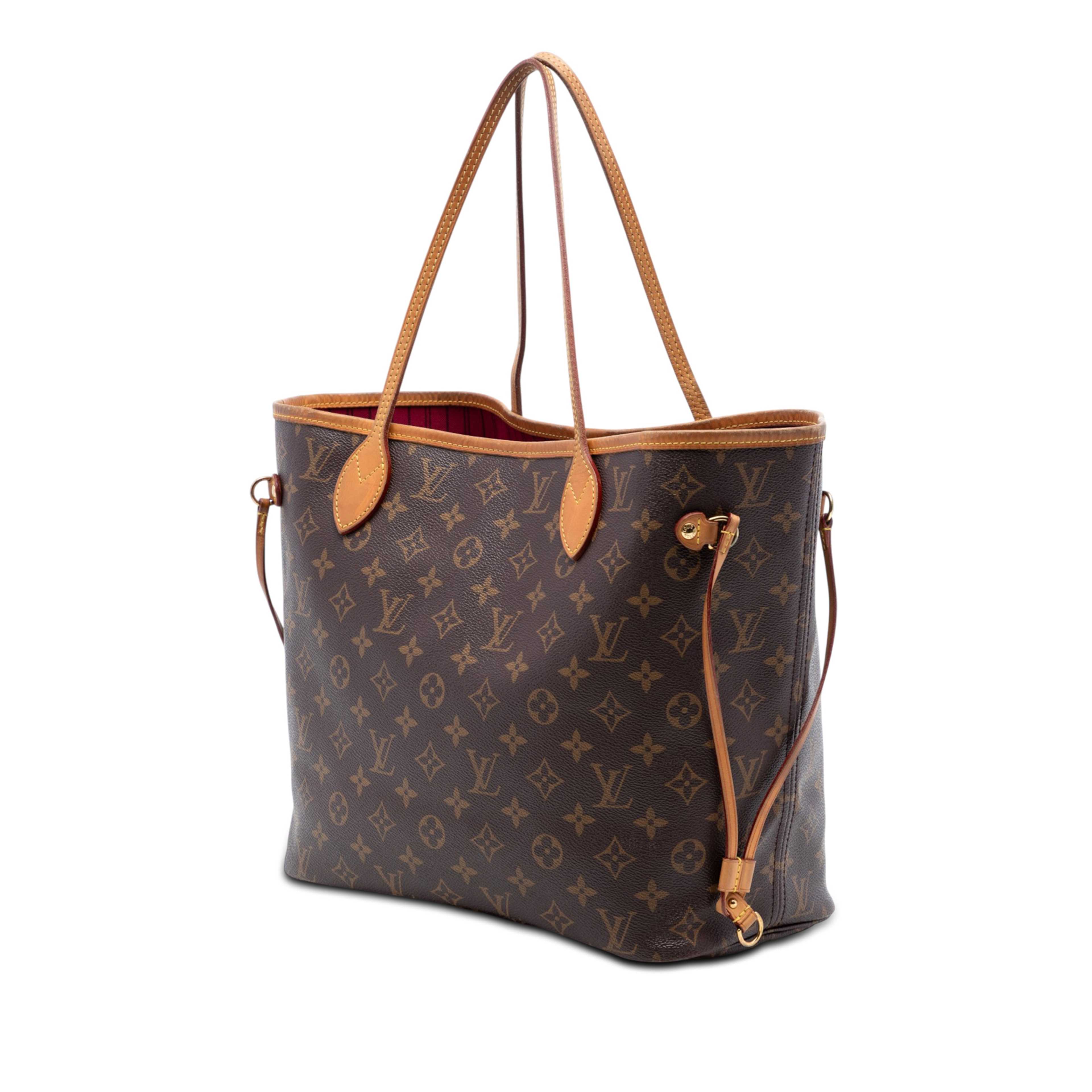 Louis Vuitton Monogram Neverfull Mm, från Luxclusif, i färgen brun. Klicka för att öppna bilden i stort format