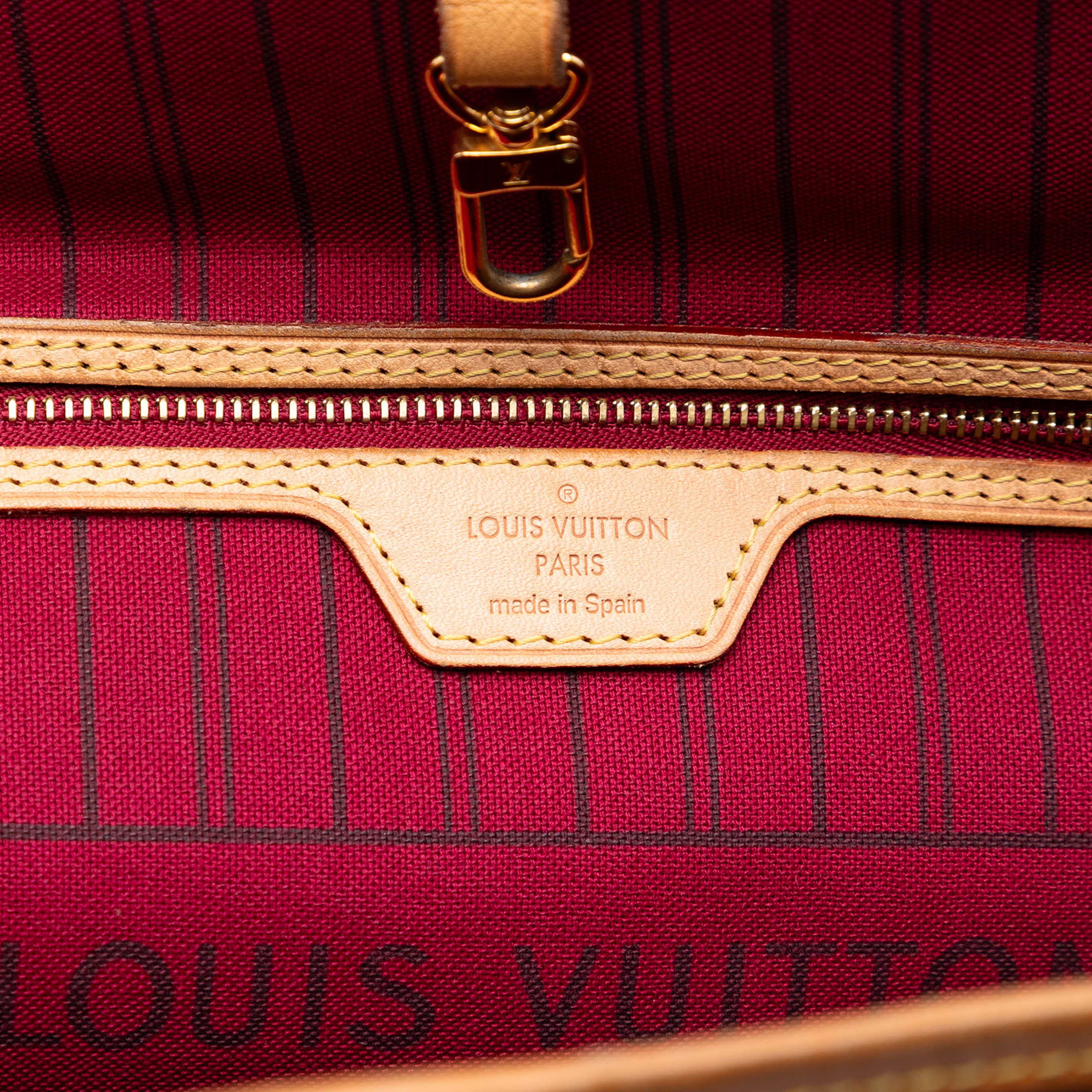 Louis Vuitton Monogram Neverfull Mm, från Luxclusif, i färgen brun. Klicka för att öppna bilden i stort format