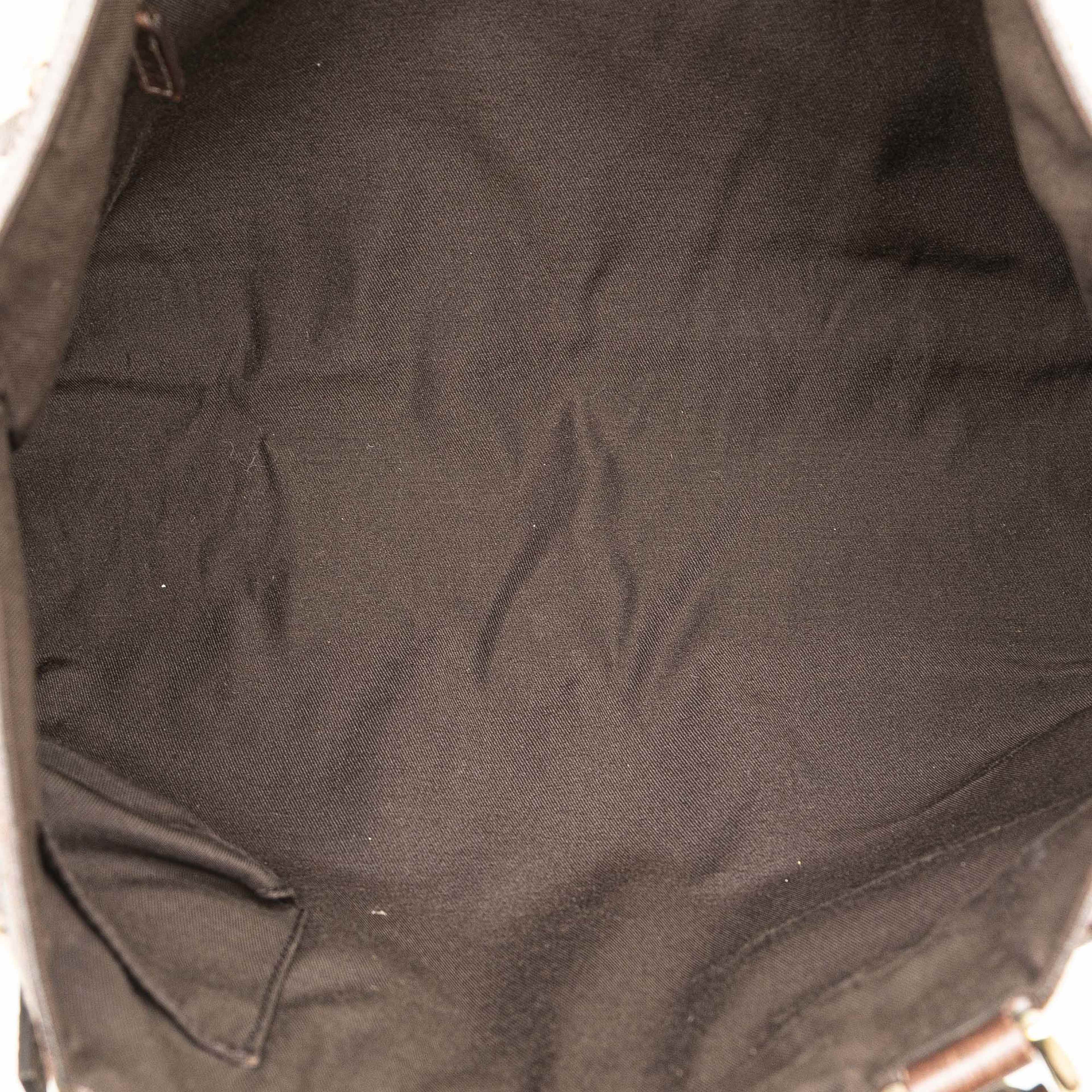 Gucci Gg Canvas Abbey D Ring Pocket Tote