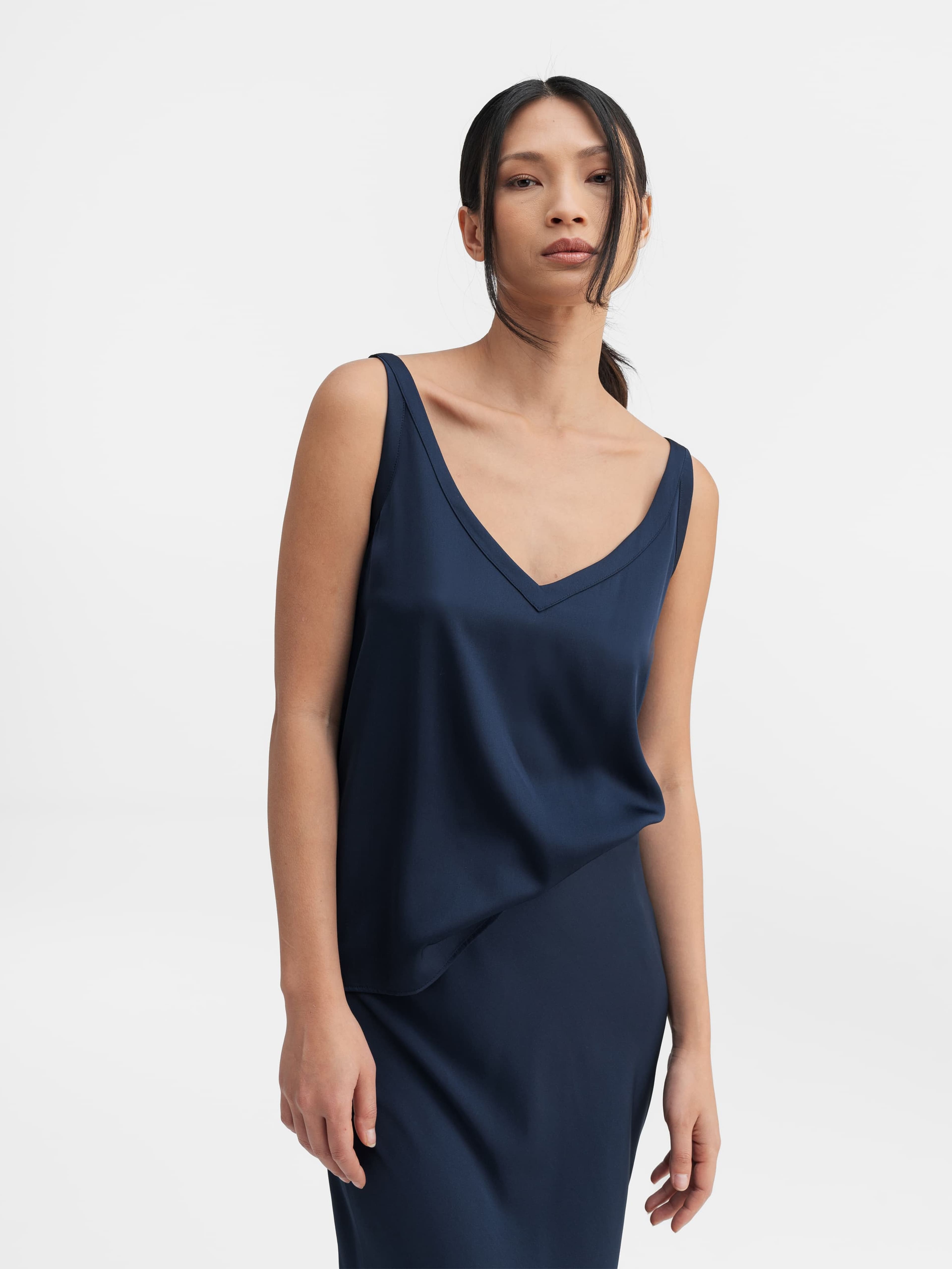 Shin Silk Tank