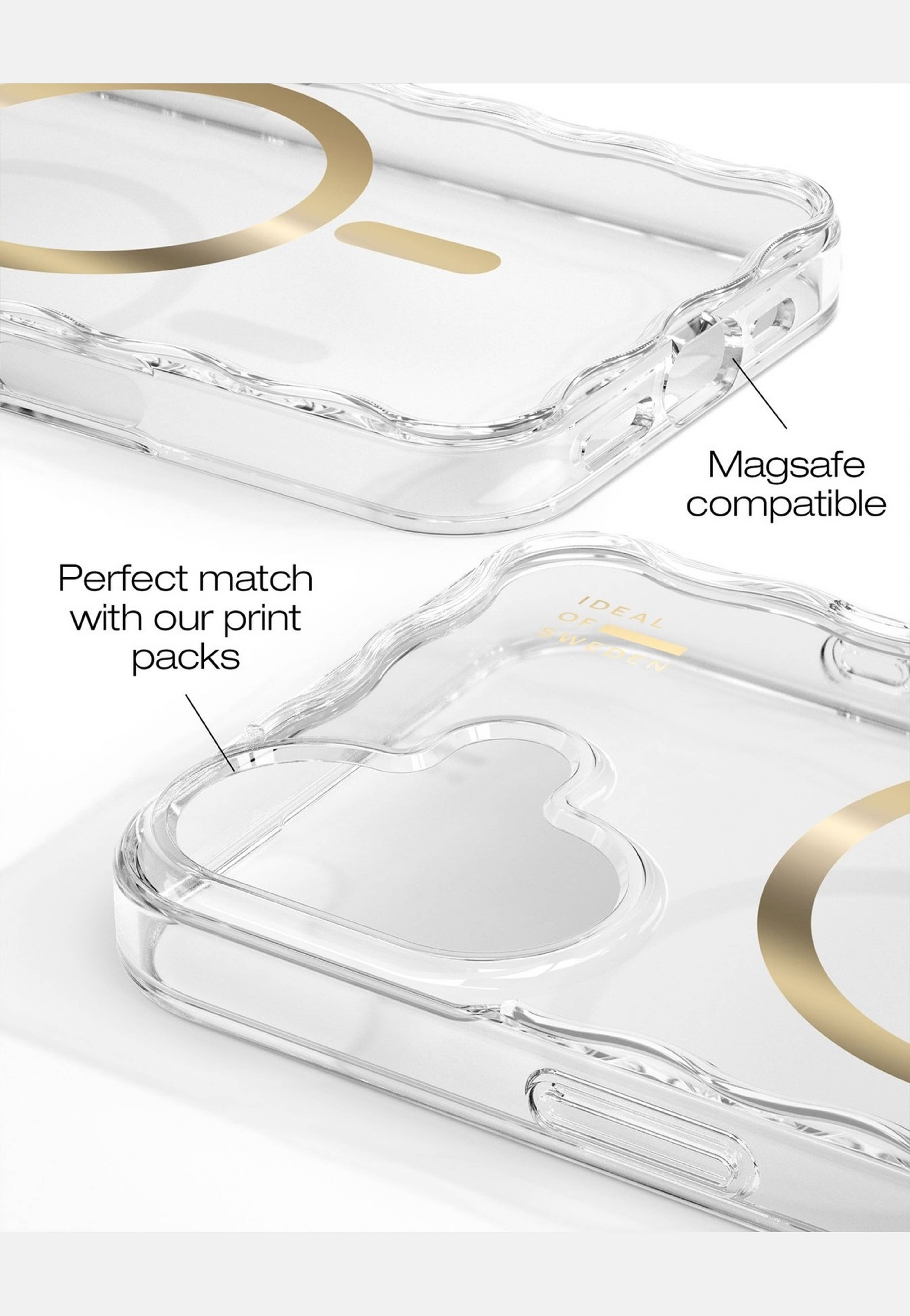 Frame Case Magsafe Iphone Clear, från Ideal Of Sweden, i färgen clear. Klicka för att öppna bilden i stort format