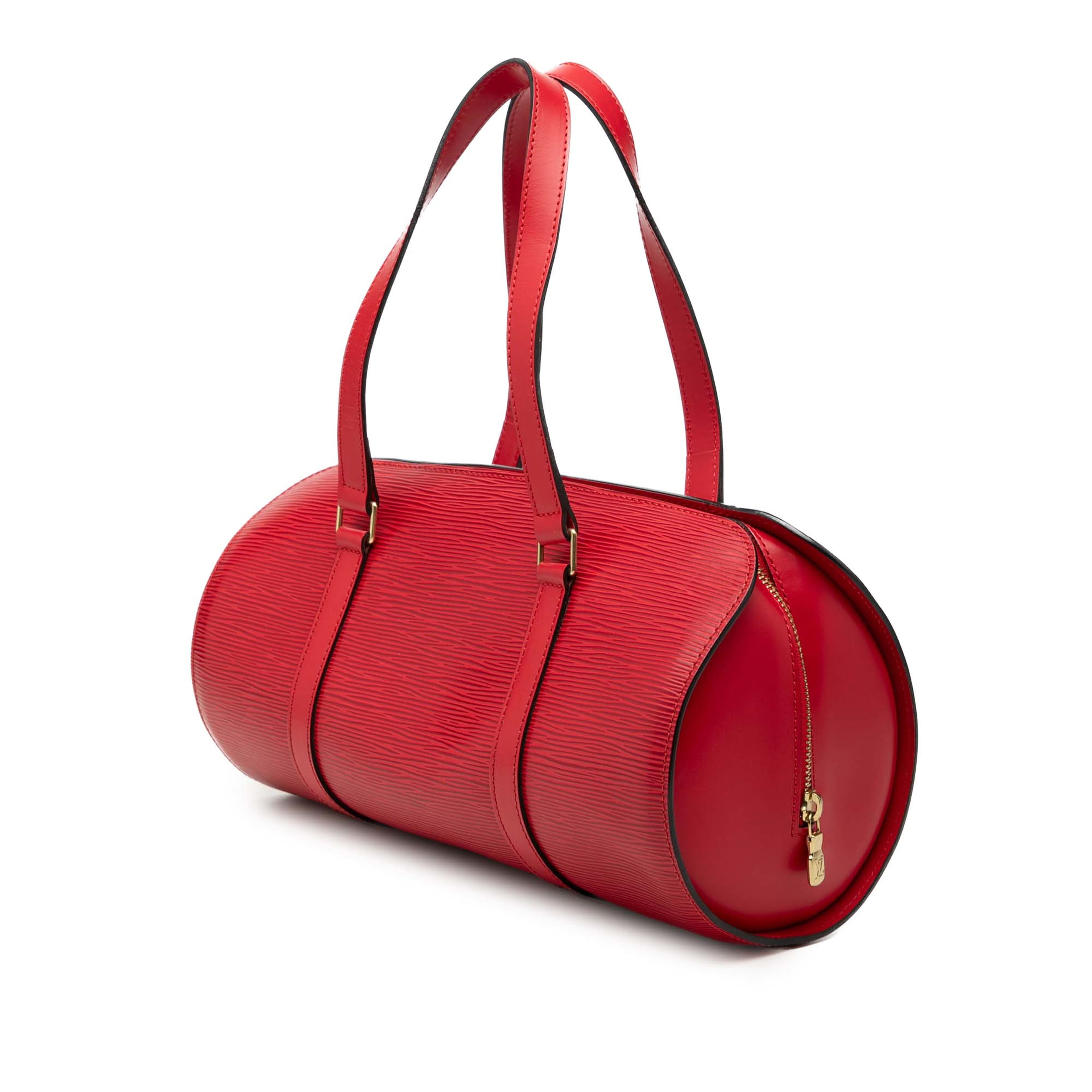 Louis Vuitton Epi Soufflot, från Luxclusif, i färgen röd. Klicka för att öppna bilden i stort format