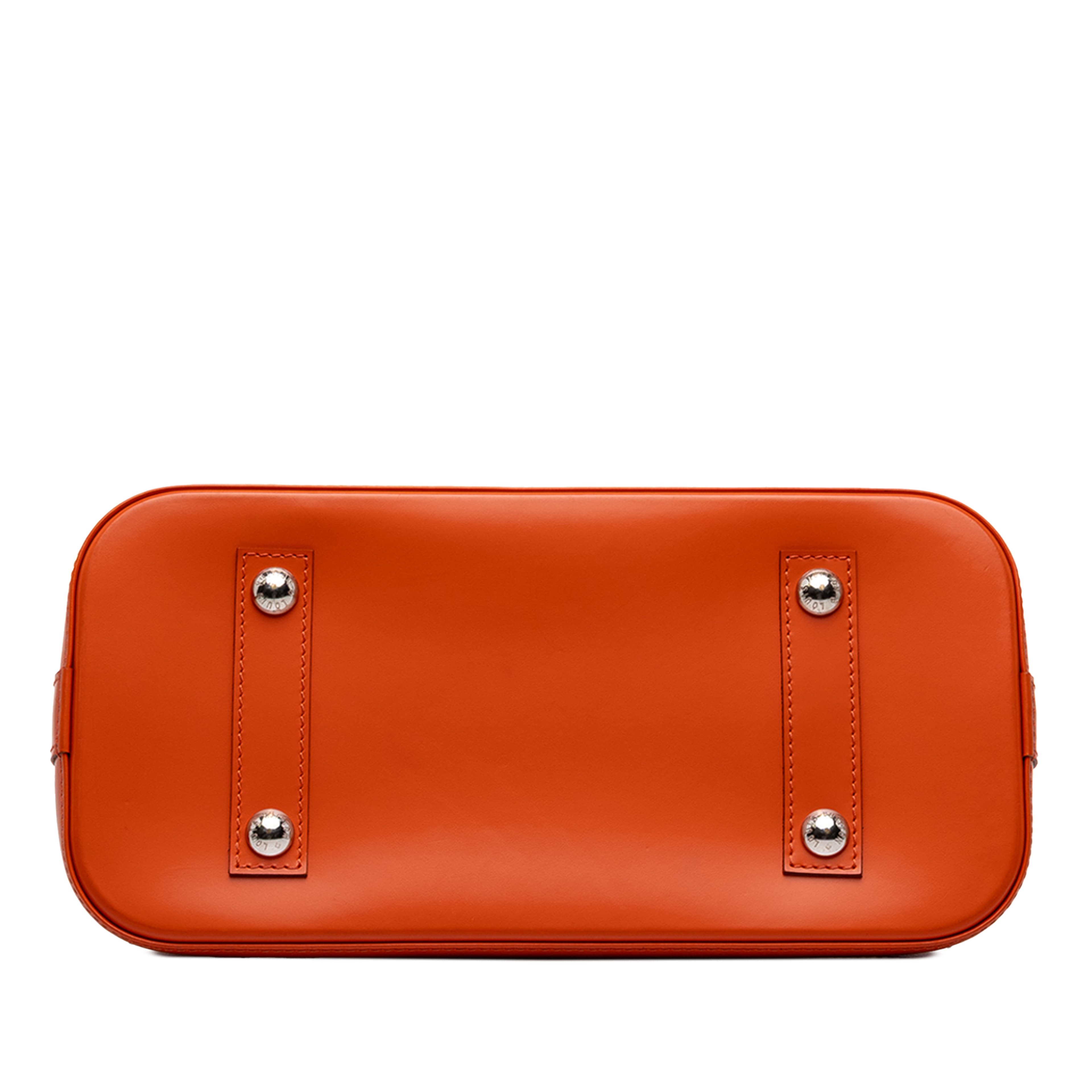 Louis Vuitton Epi Alma Pm, från Luxclusif, i färgen orange. Klicka för att öppna bilden i stort format