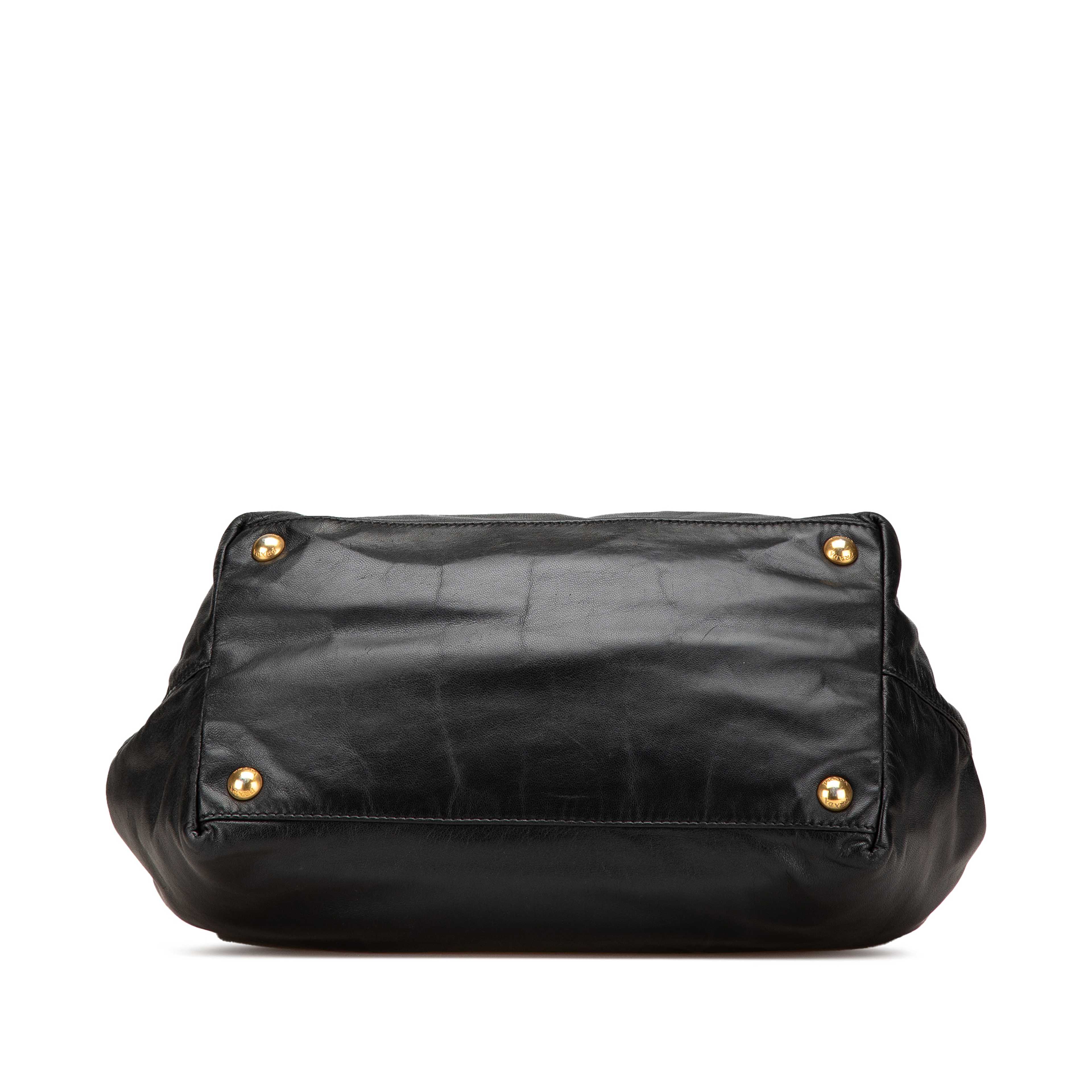 Prada Nappa Fiocco Bow Tote