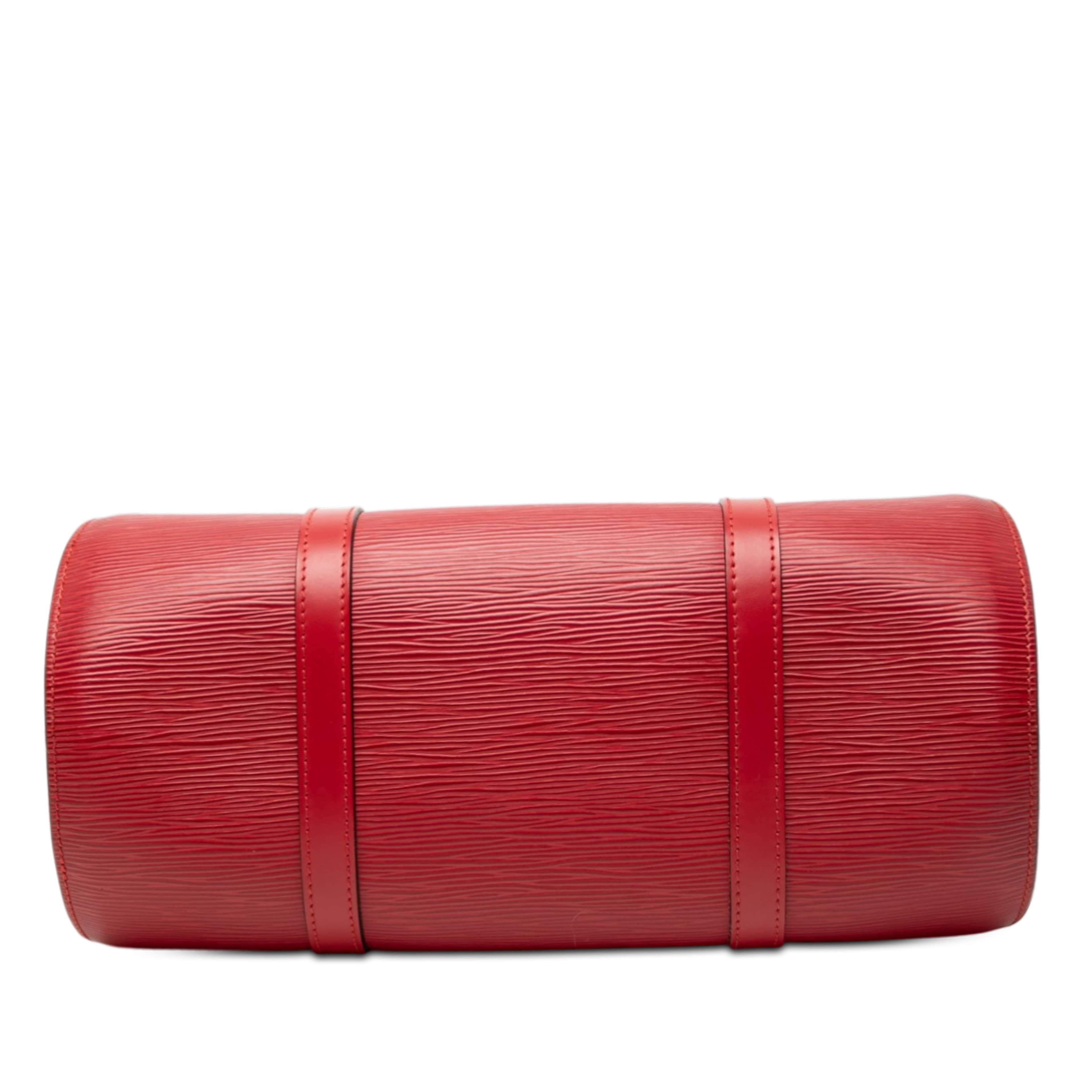 Louis Vuitton Epi Soufflot, från Luxclusif, i färgen red. Klicka för att öppna bilden i stort format