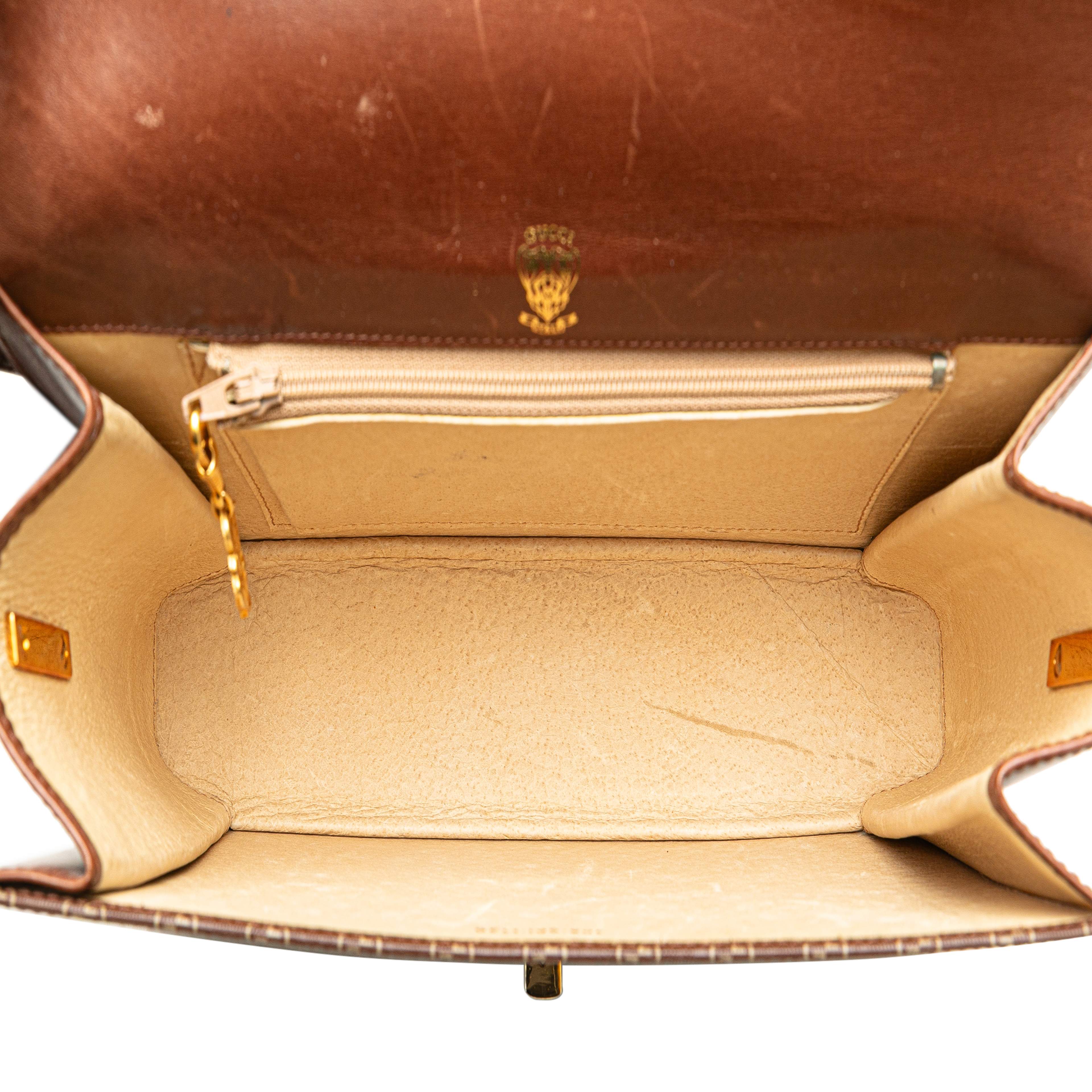Gucci Micro Gg Coated Canvas Web Shoulder Bag