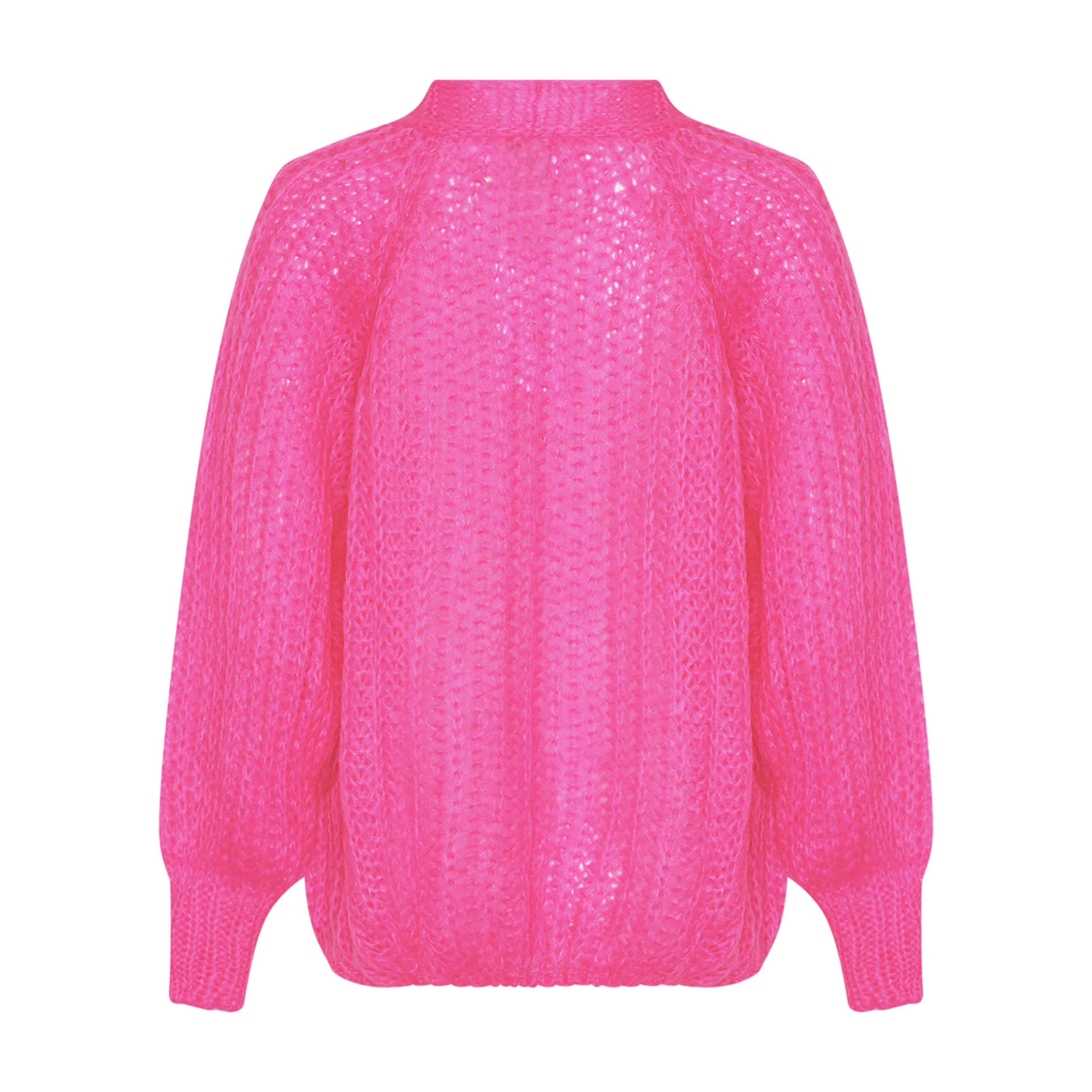 Joseph Knit Cardigan - Bright Pink