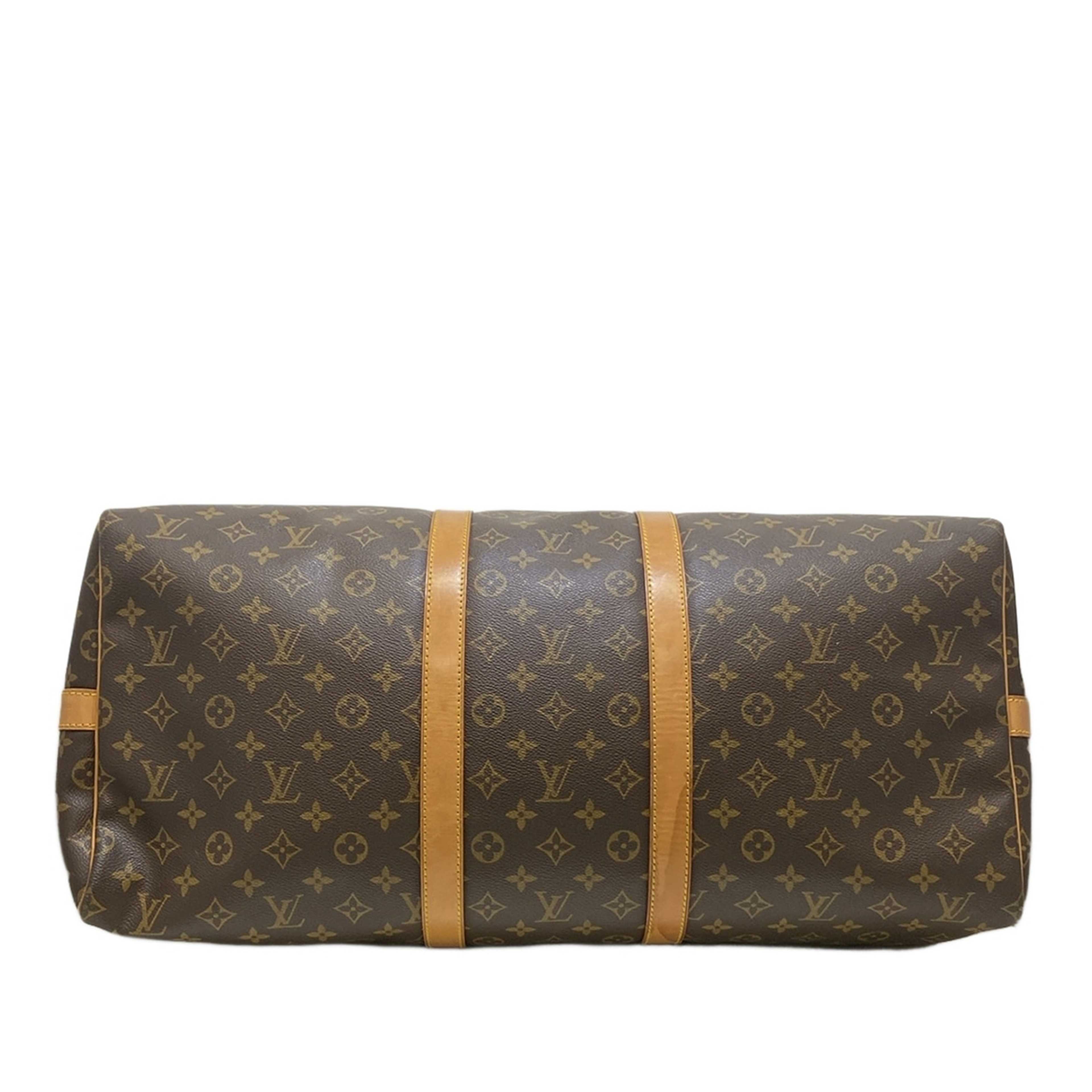 Louis Vuitton Monogram Keepall Bandouliere 55