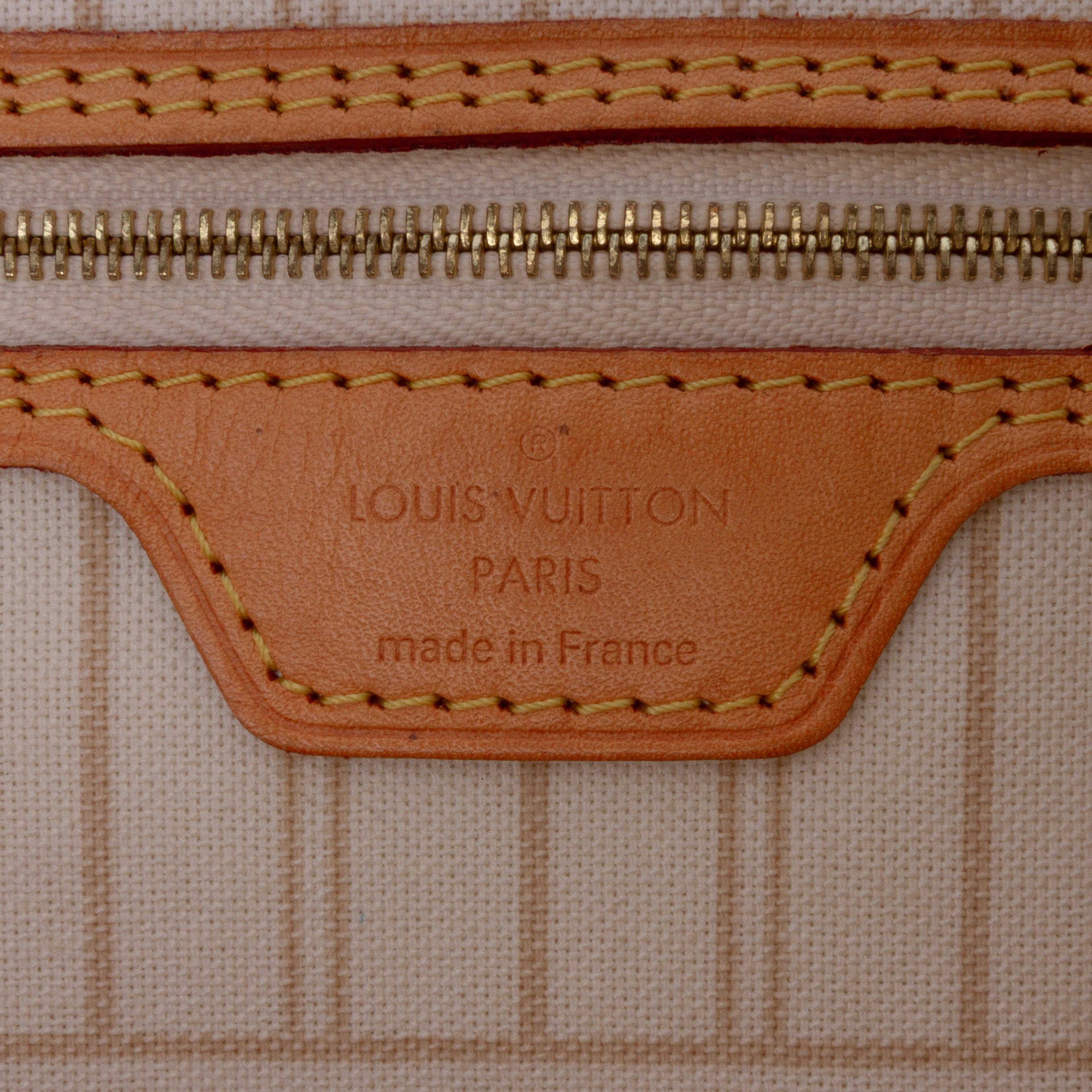 Louis Vuitton Damier Azur Neverfull Mm