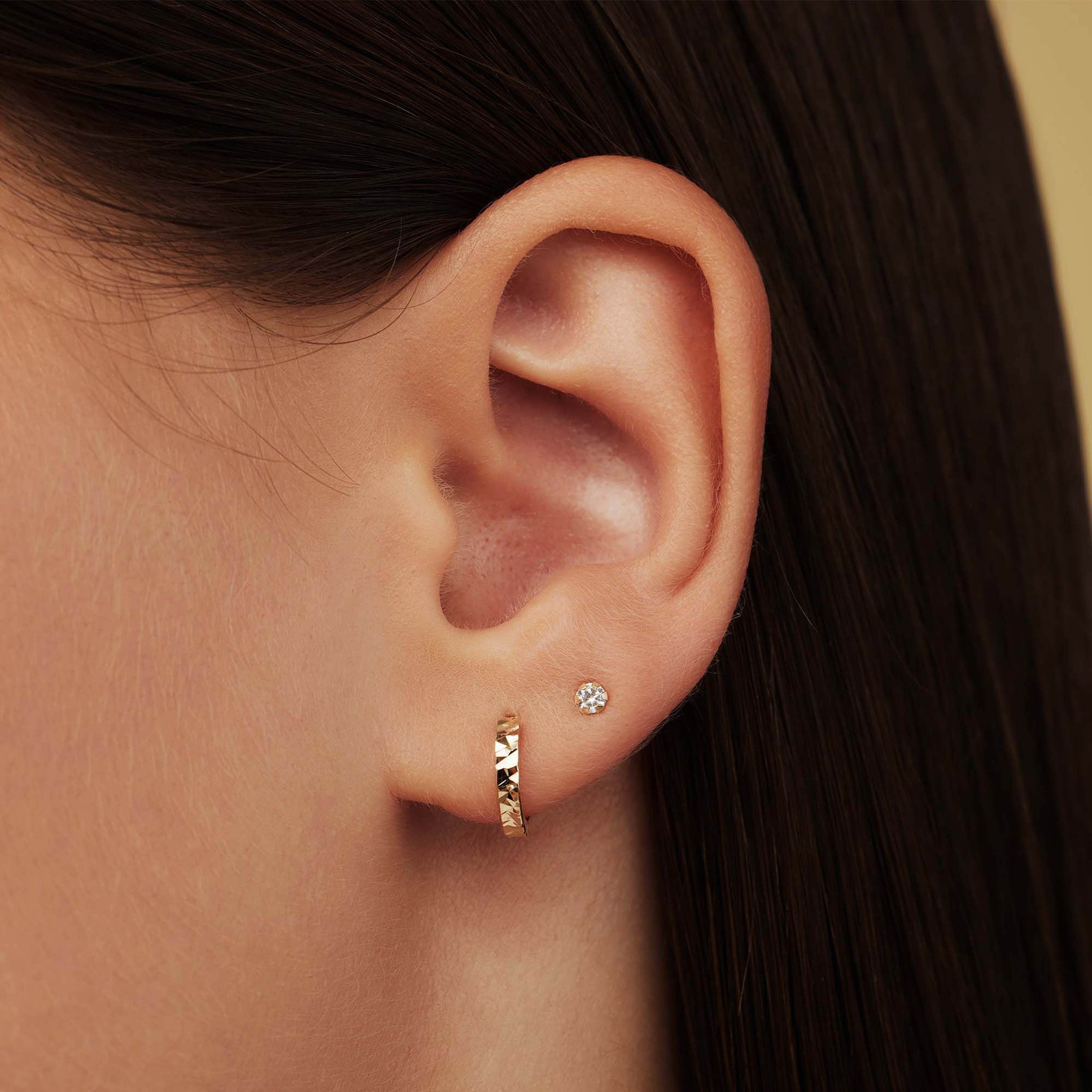 Isabel Bernard 14 Karat Gold Ear Stud