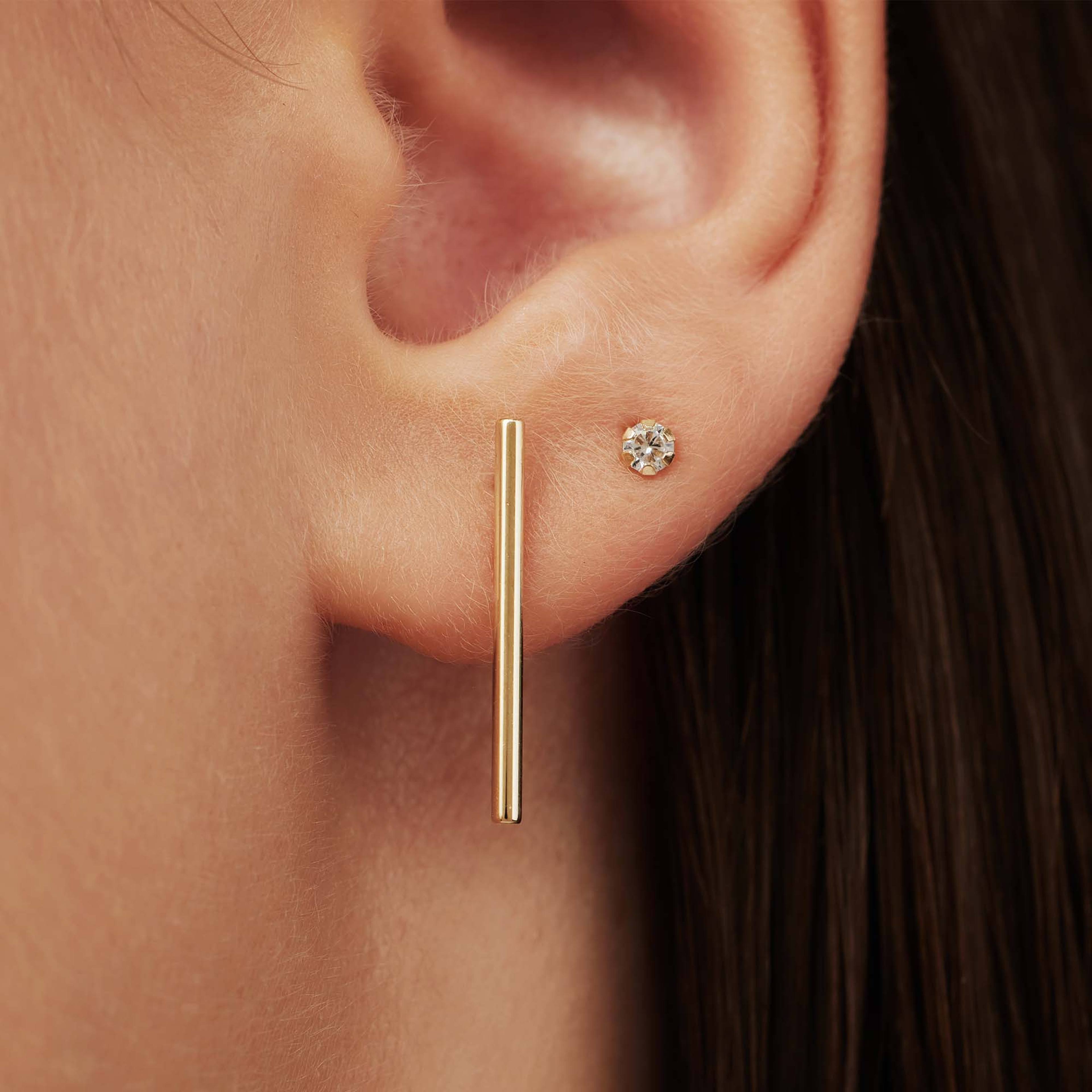 Isabel Bernard 14 Karat Gold Ear Stud