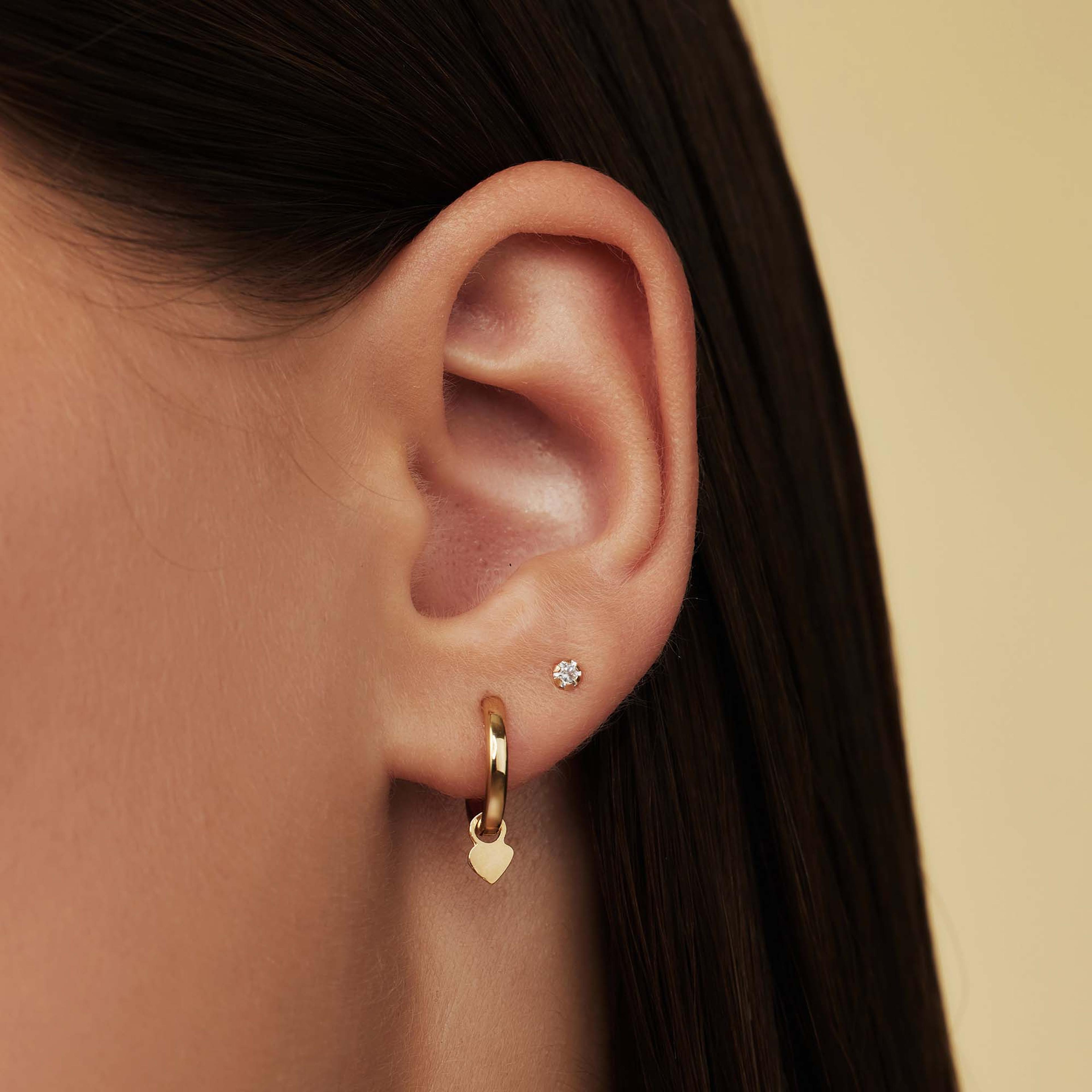 Isabel Bernard 14 Karat Gold Ear Stud