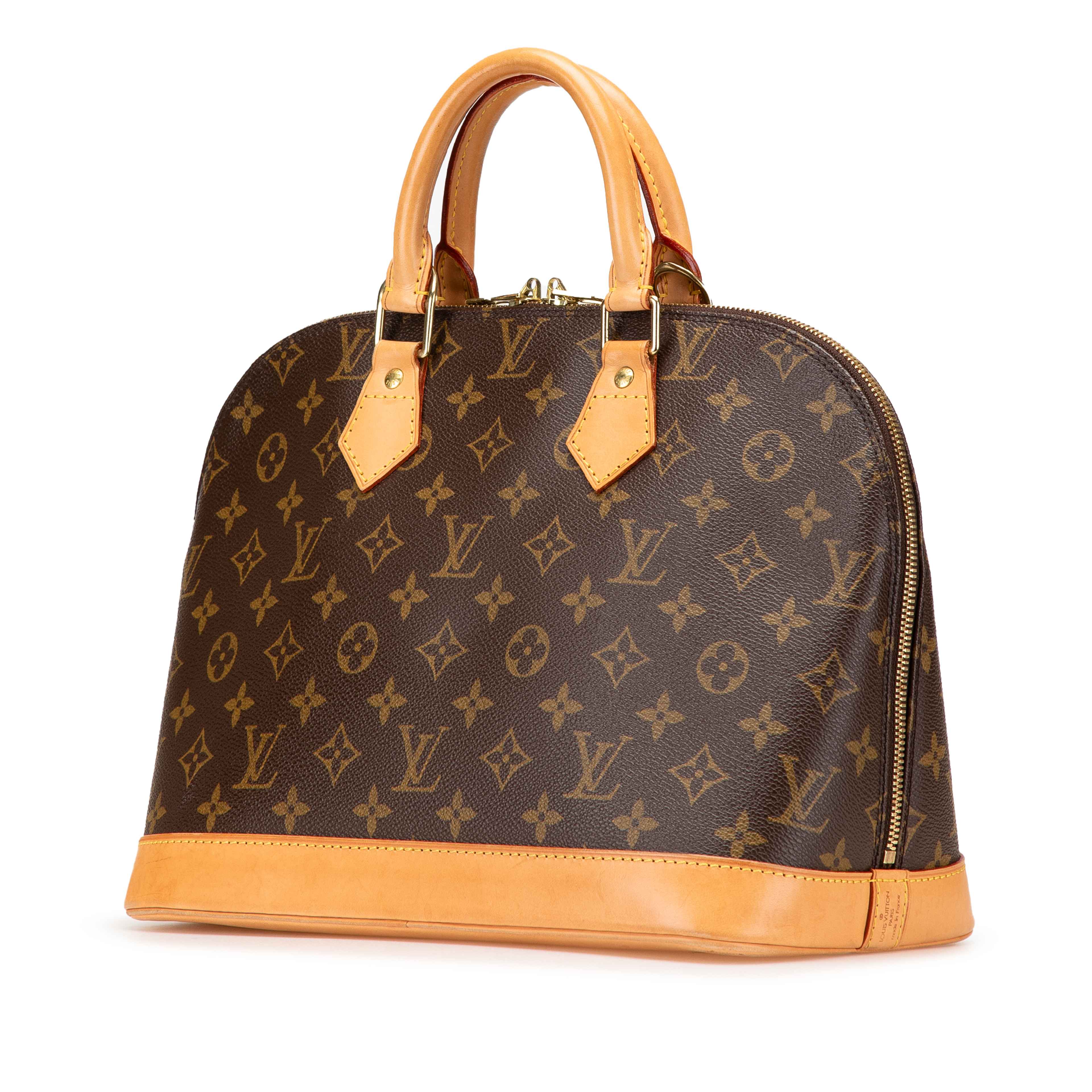 Louis Vuitton Monogram Alma Pm, från Luxclusif, i färgen brown.