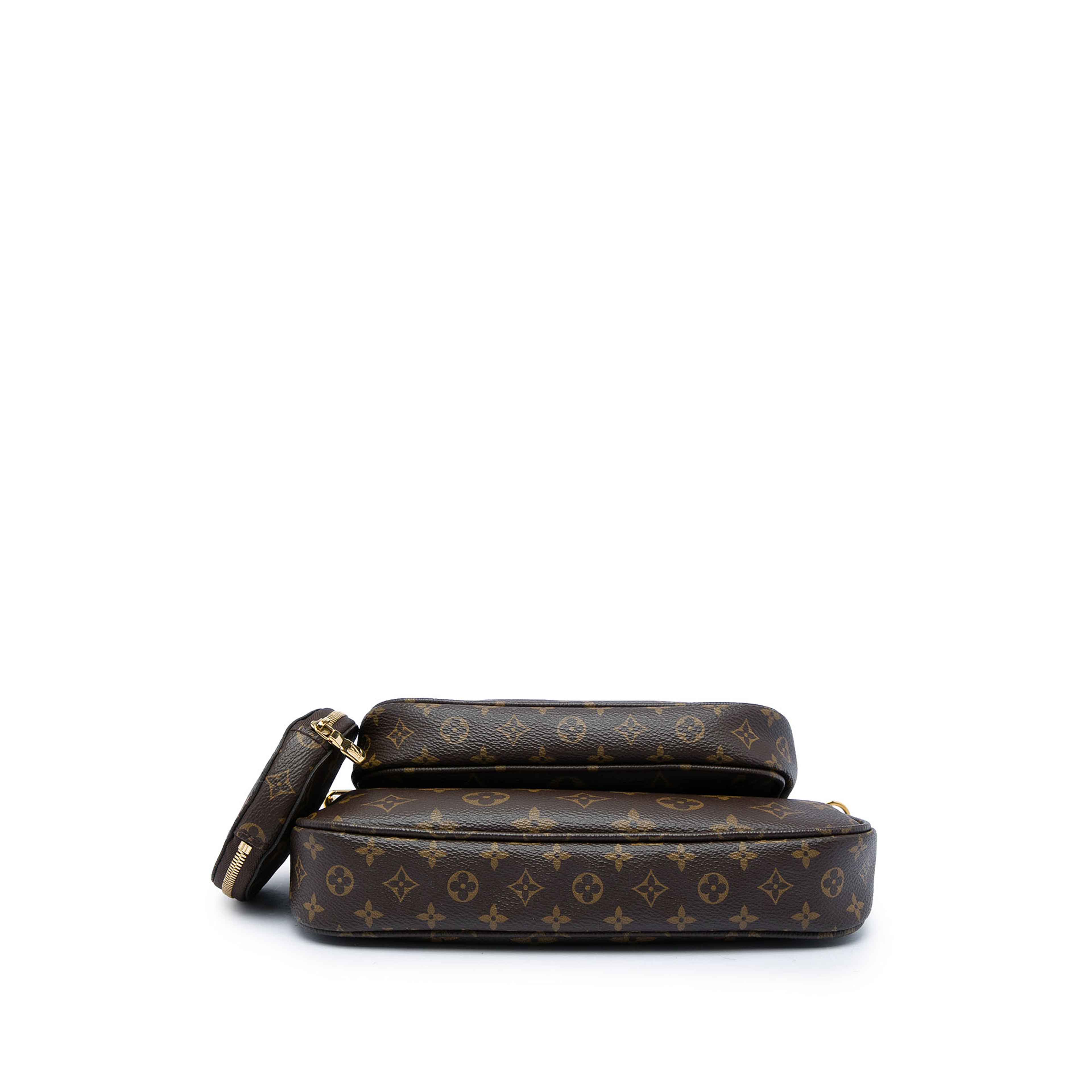 Louis Vuitton Monogram Multi Pochette Accessoires, från Luxclusif, i färgen brun. Klicka för att öppna bilden i stort format