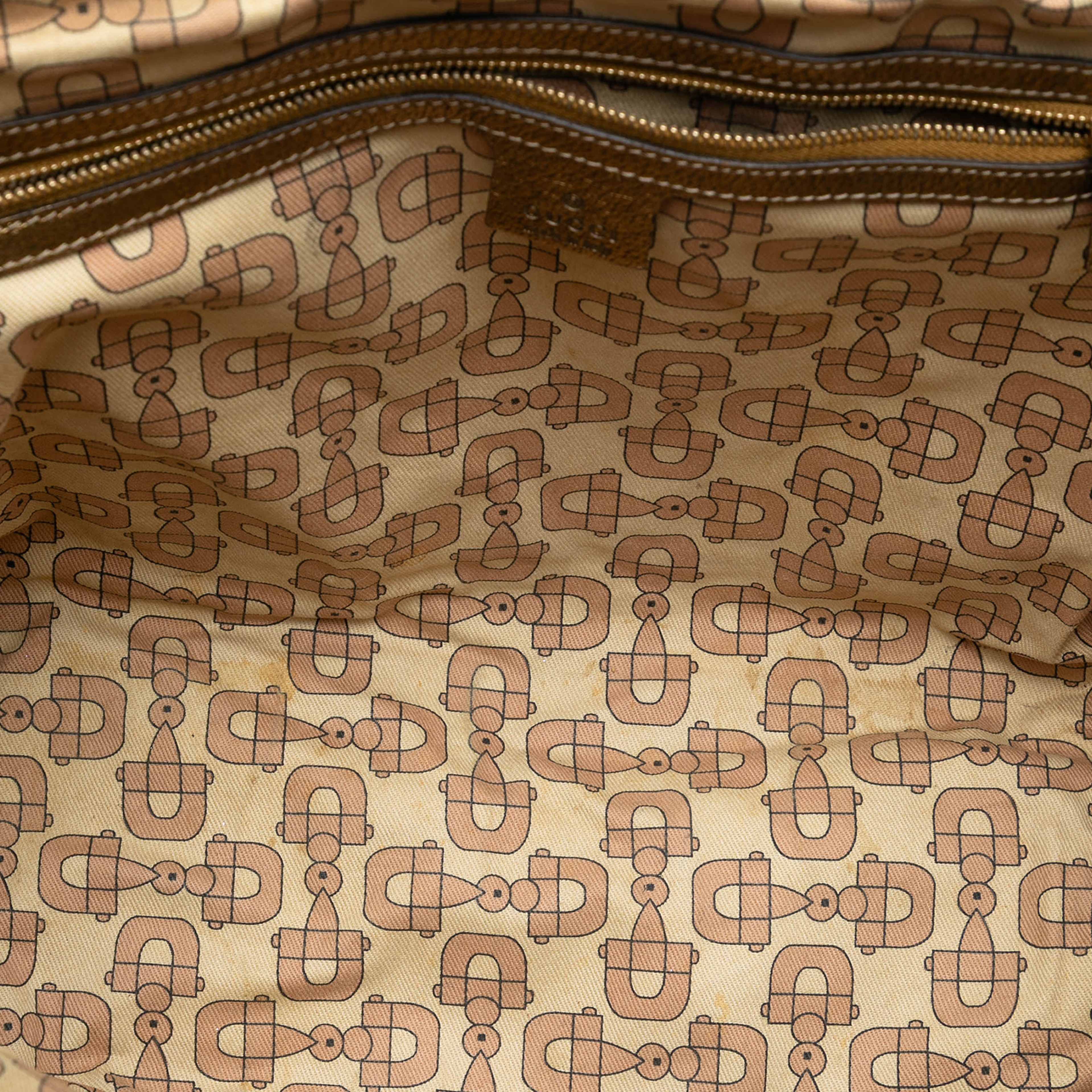 Gucci Gg Canvas Jolicoeur Tote, från Luxclusif, i färgen beige. Klicka för att öppna bilden i stort format