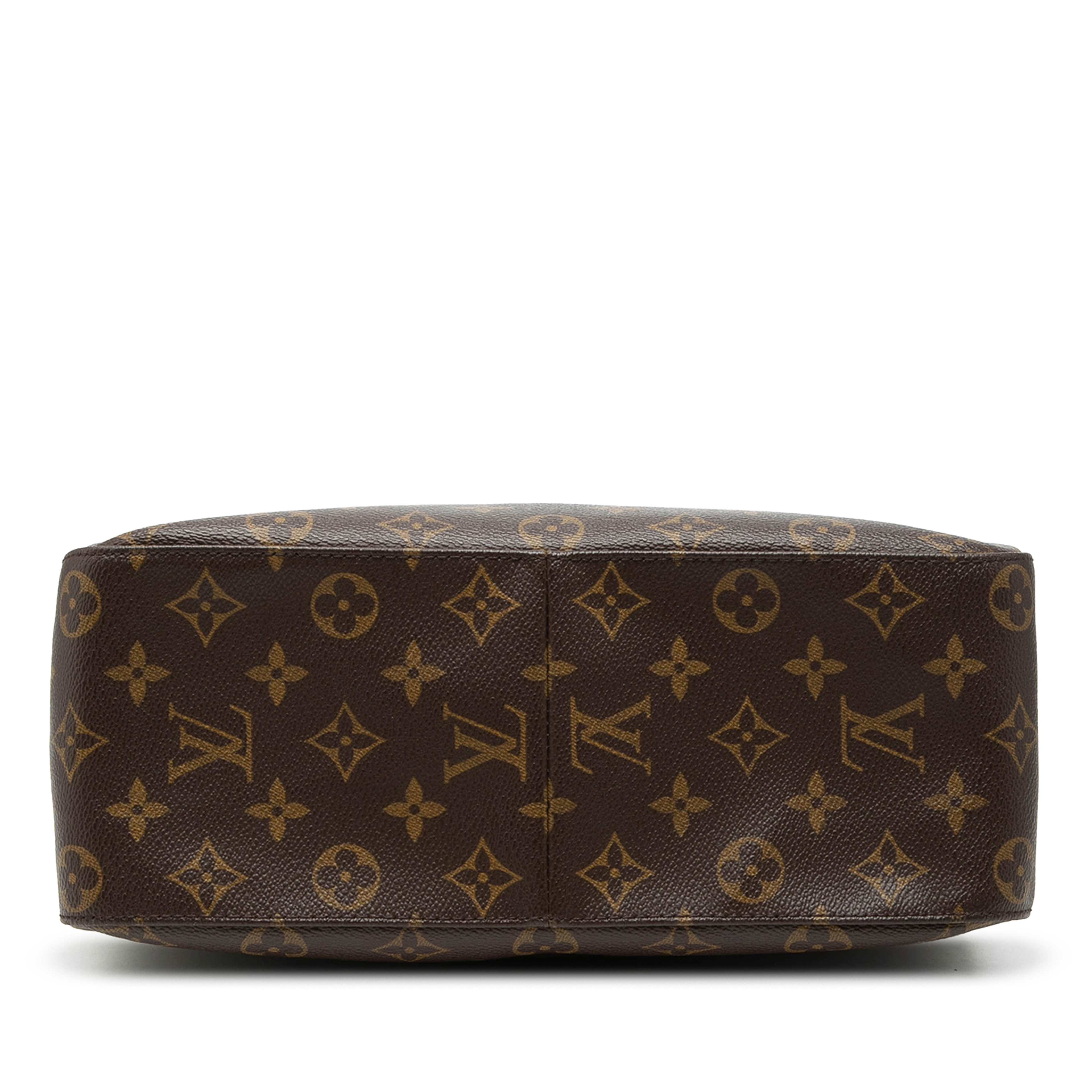 Louis Vuitton Monogram Looping Gm, från Luxclusif, i färgen brun. Klicka för att öppna bilden i stort format