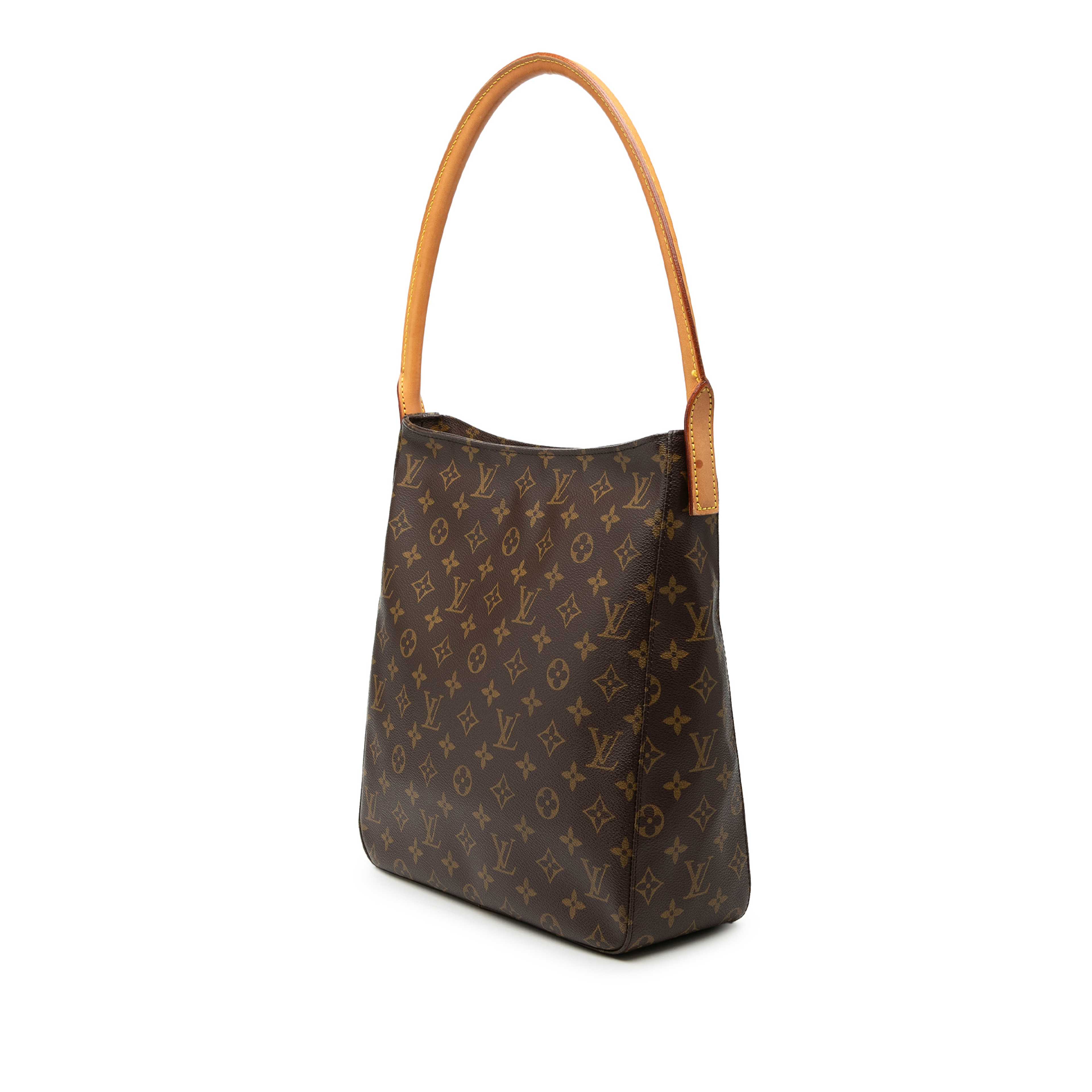 Louis Vuitton Monogram Looping Gm, från Luxclusif, i färgen brun. Klicka för att öppna bilden i stort format