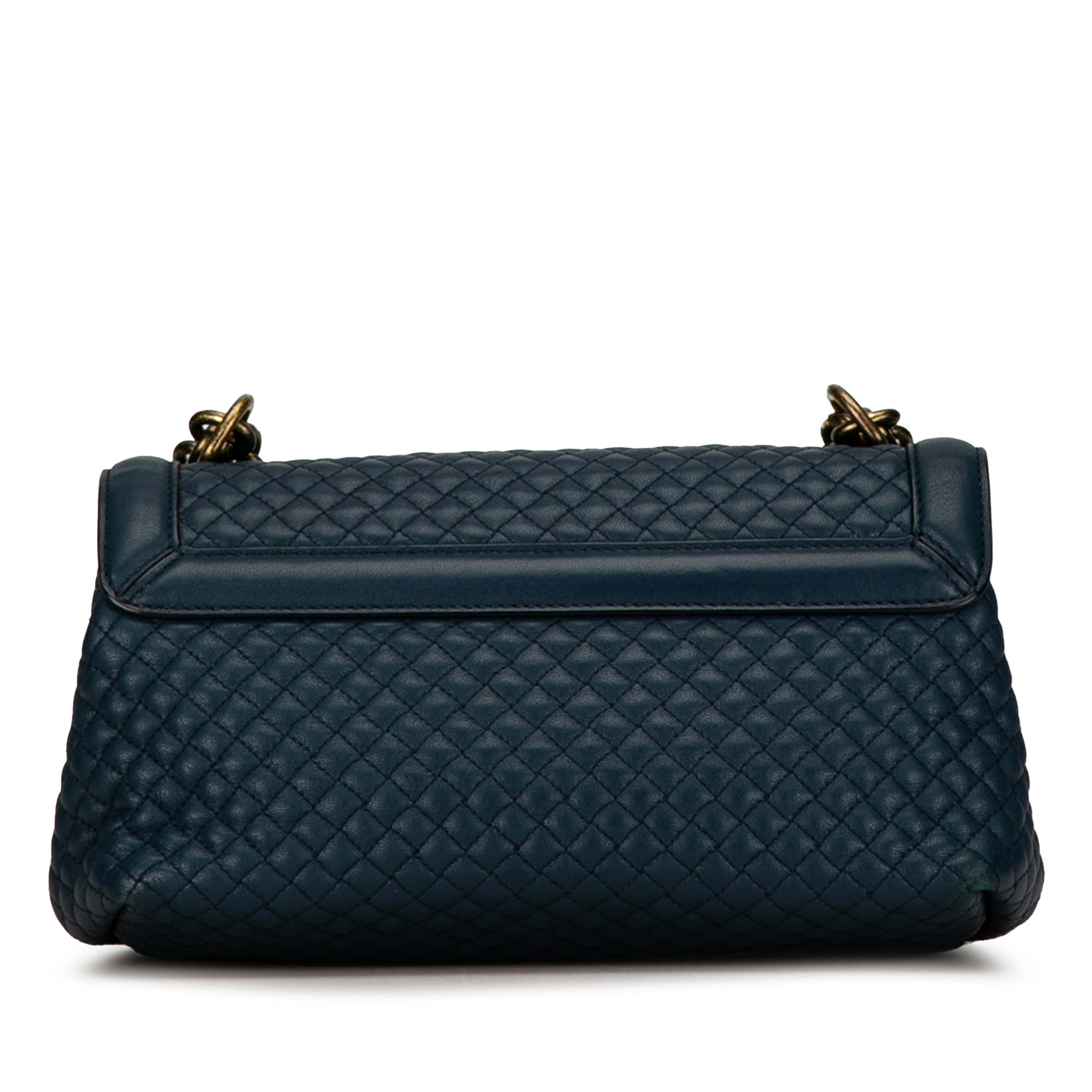 Bottega Veneta Quilted Leather Olimpia Knot Shoulder Bag