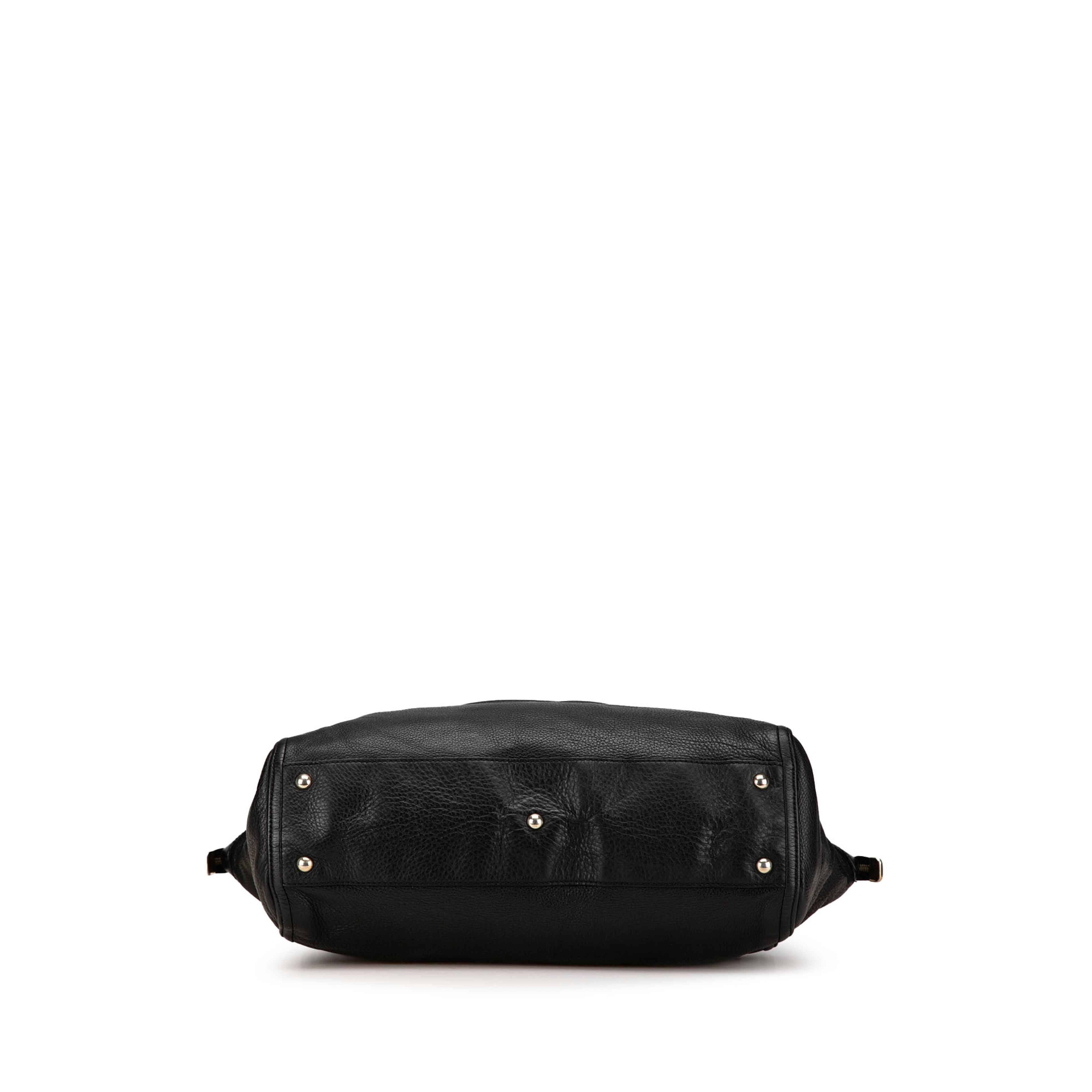 Gucci Large Leather Soho Zip Tote