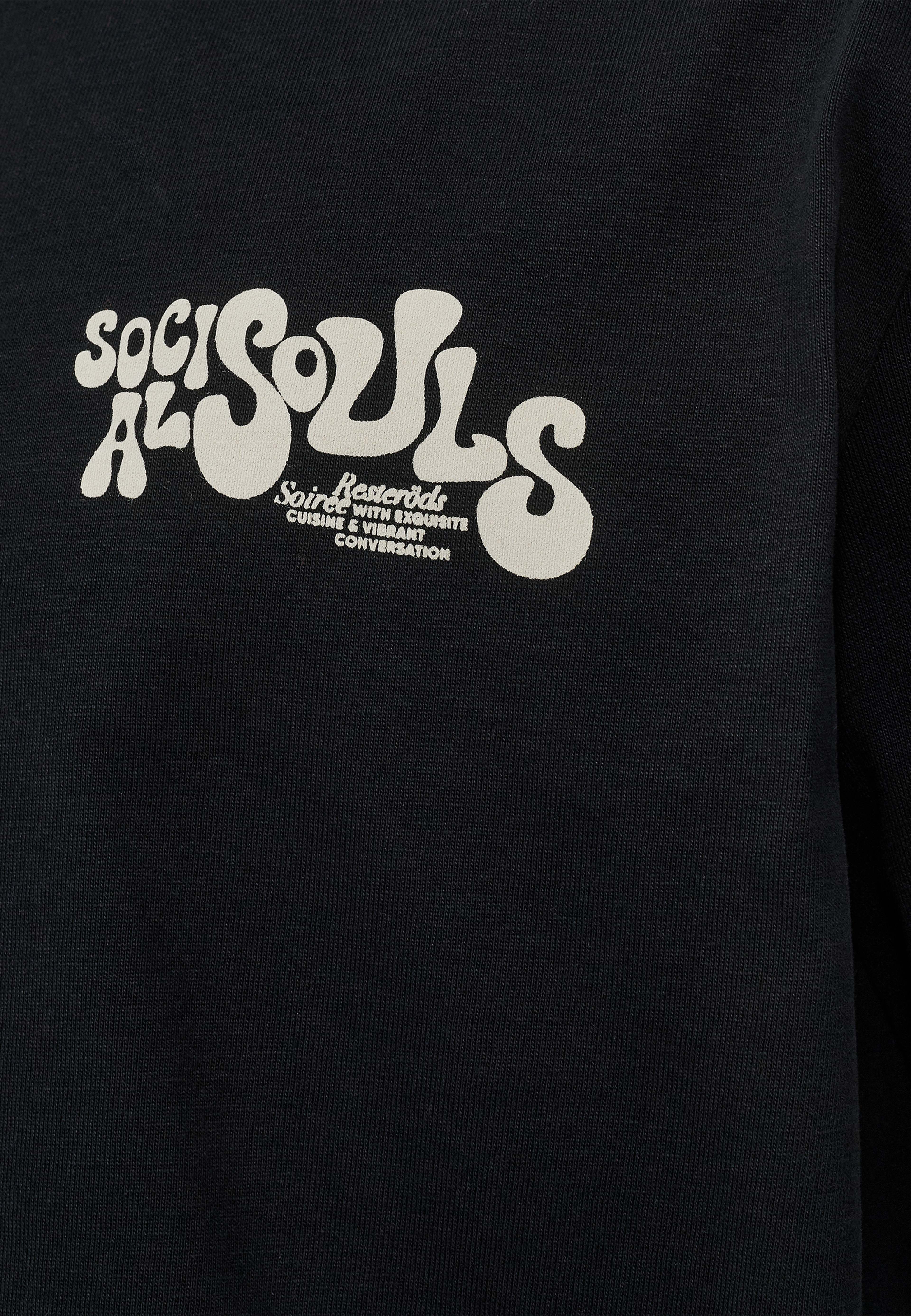 T-shirt Med Print Tas Bomull, från Resteröds, i färgen black. Klicka för att öppna bilden i stort format