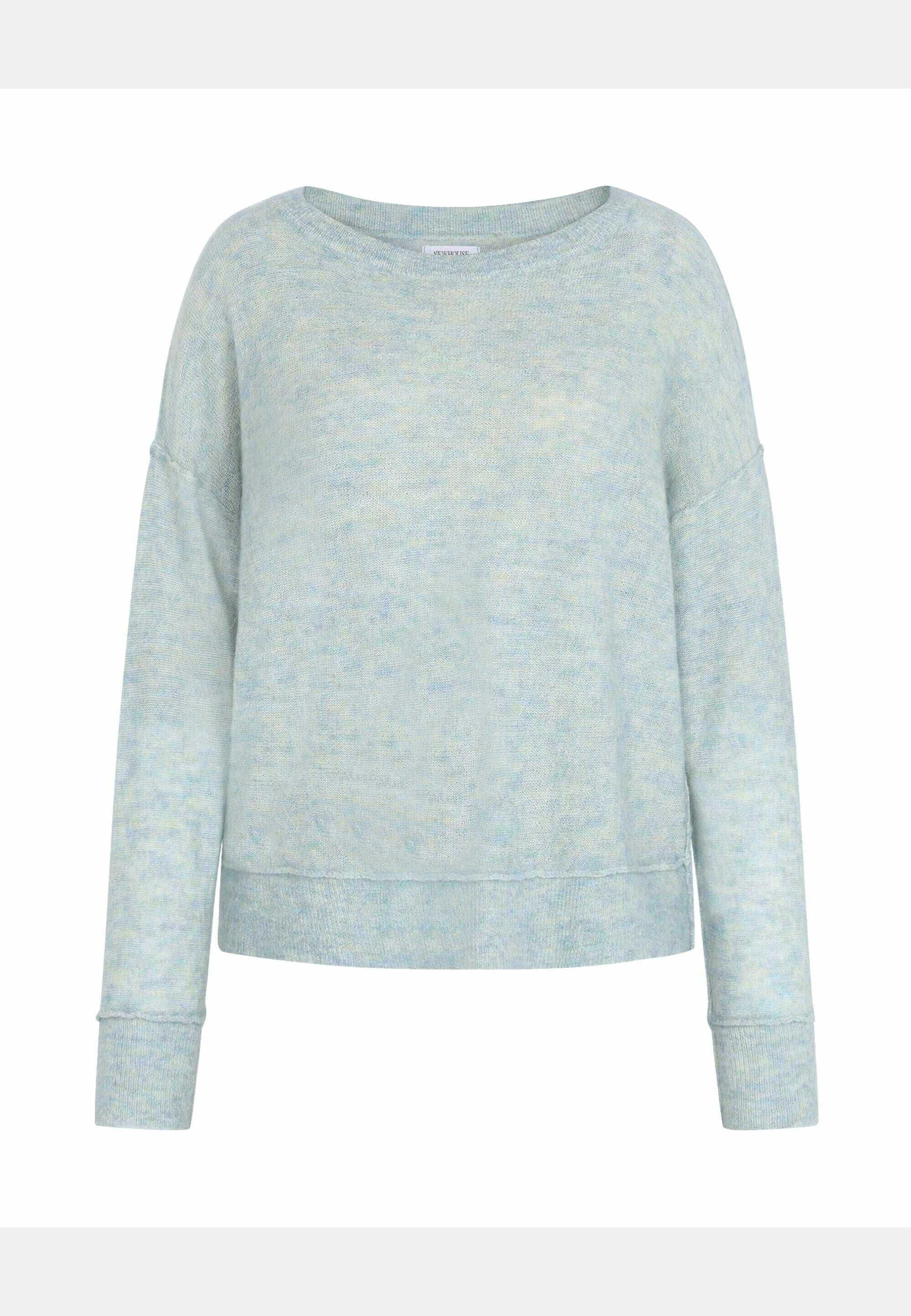 Alicia Mohair Sweater, från Newhouse, i färgen ljus aquablå. Klicka för att öppna bilden i stort format