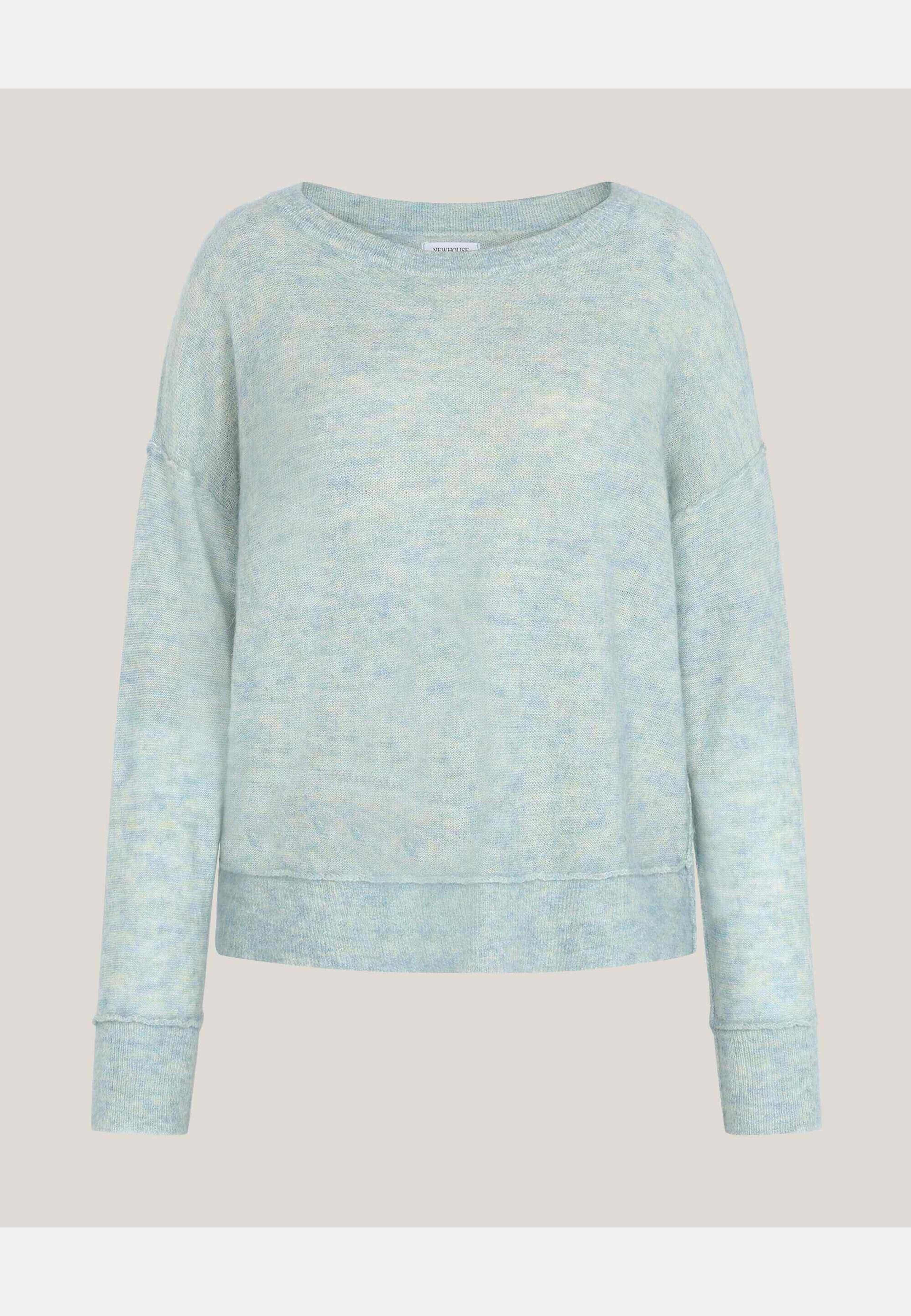 Alicia Mohair Sweater, från Newhouse, i färgen ljus aquablå. Klicka för att öppna bilden i stort format