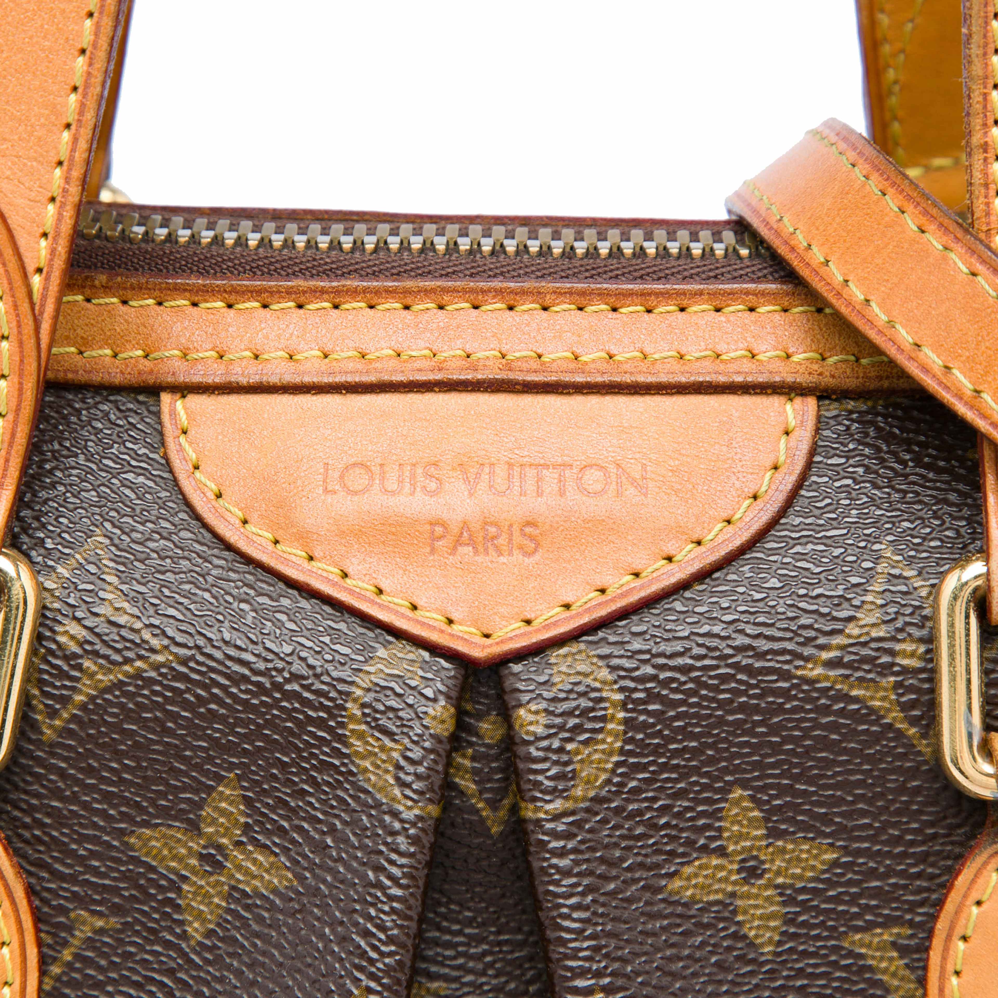 Louis Vuitton Monogram Palermo Pm, från Luxclusif, i färgen brun. Klicka för att öppna bilden i stort format