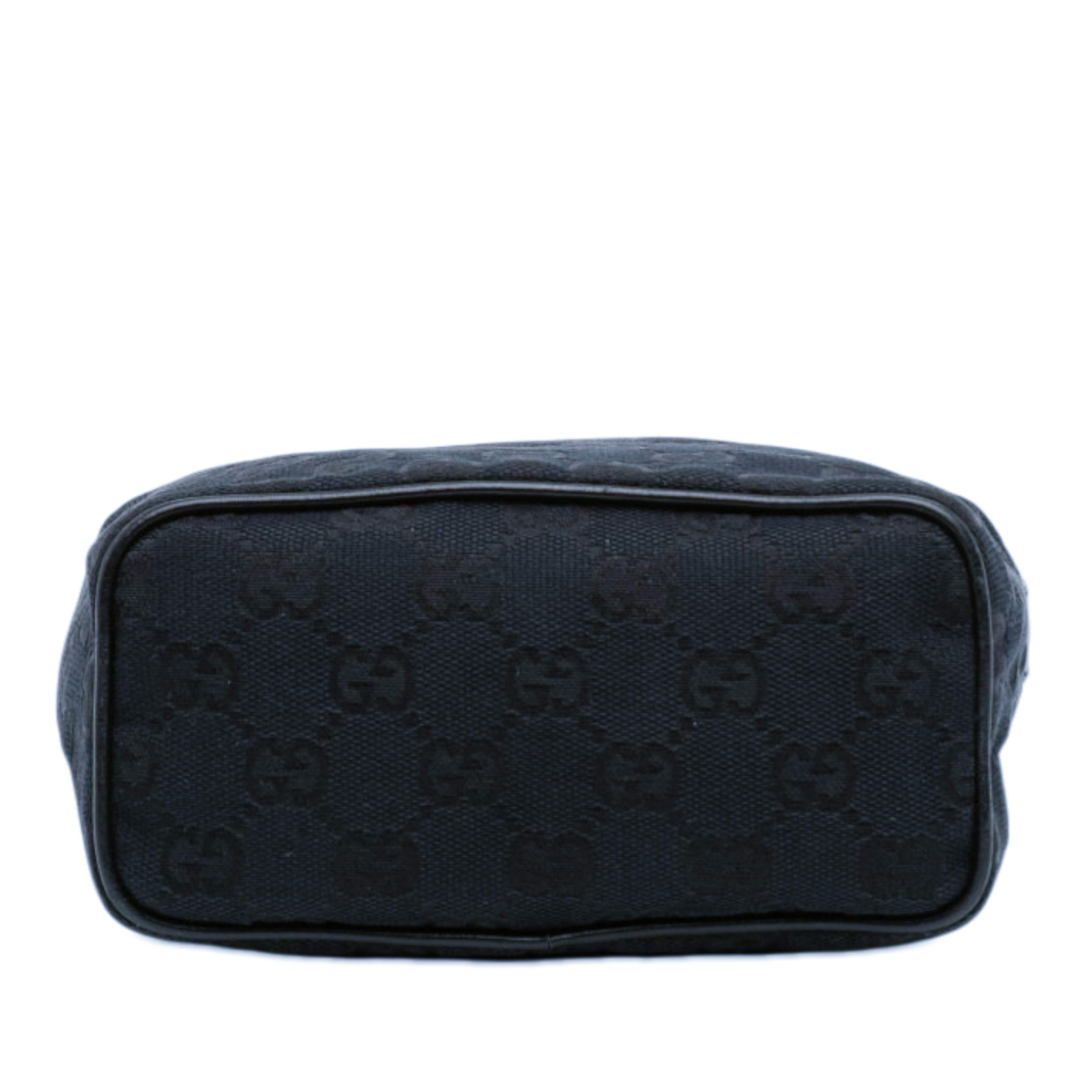 Gucci Gg Canvas Handbag, från Luxclusif, i färgen navy. Klicka för att öppna bilden i stort format