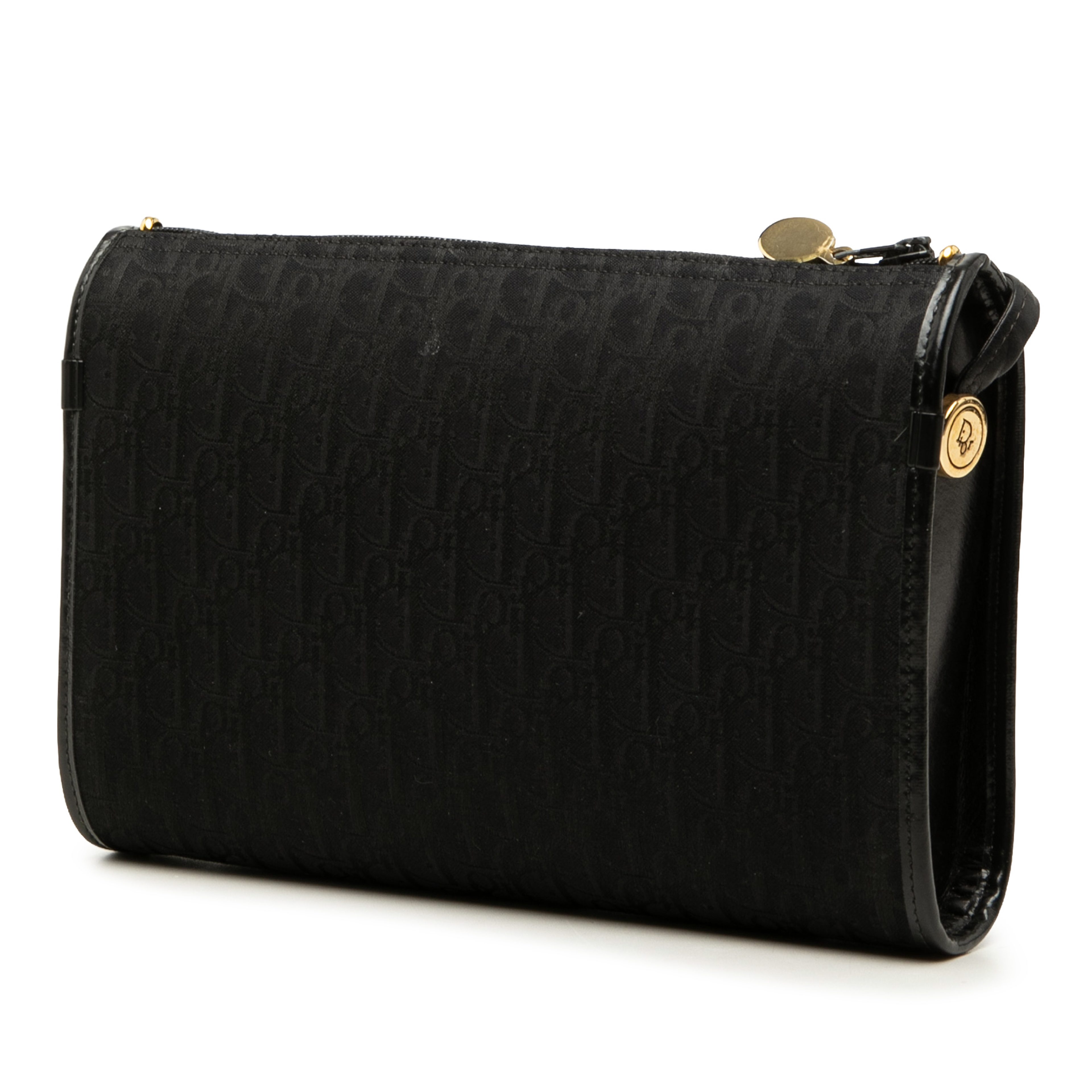 Dior Diorissimo Trotter Canvas Crossbody, från Luxclusif, i färgen svart. Klicka för att öppna bilden i stort format