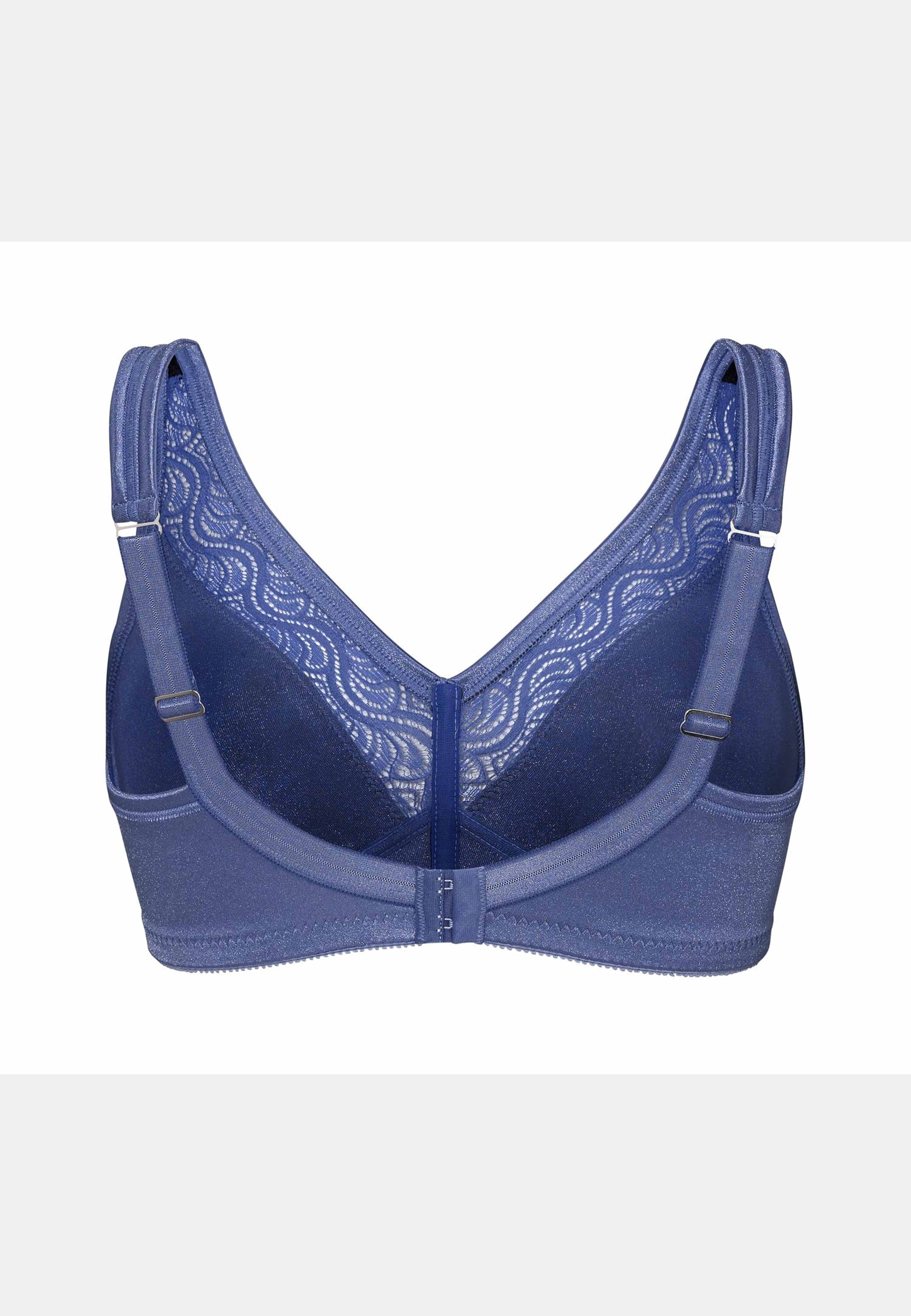 Stars Mjuk-bh, från Swegmark, i färgen blue bell. Klicka för att öppna bilden i stort format